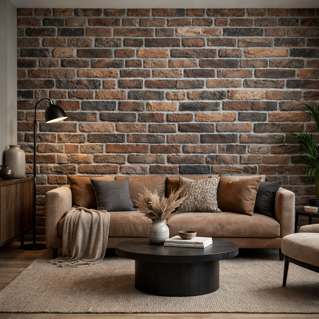 CAPPOTTO esterno - interno isolante in STYROFOAM 3D spess.2cm (120x50cm) con resine e malta London Brick - Eternal Parquet