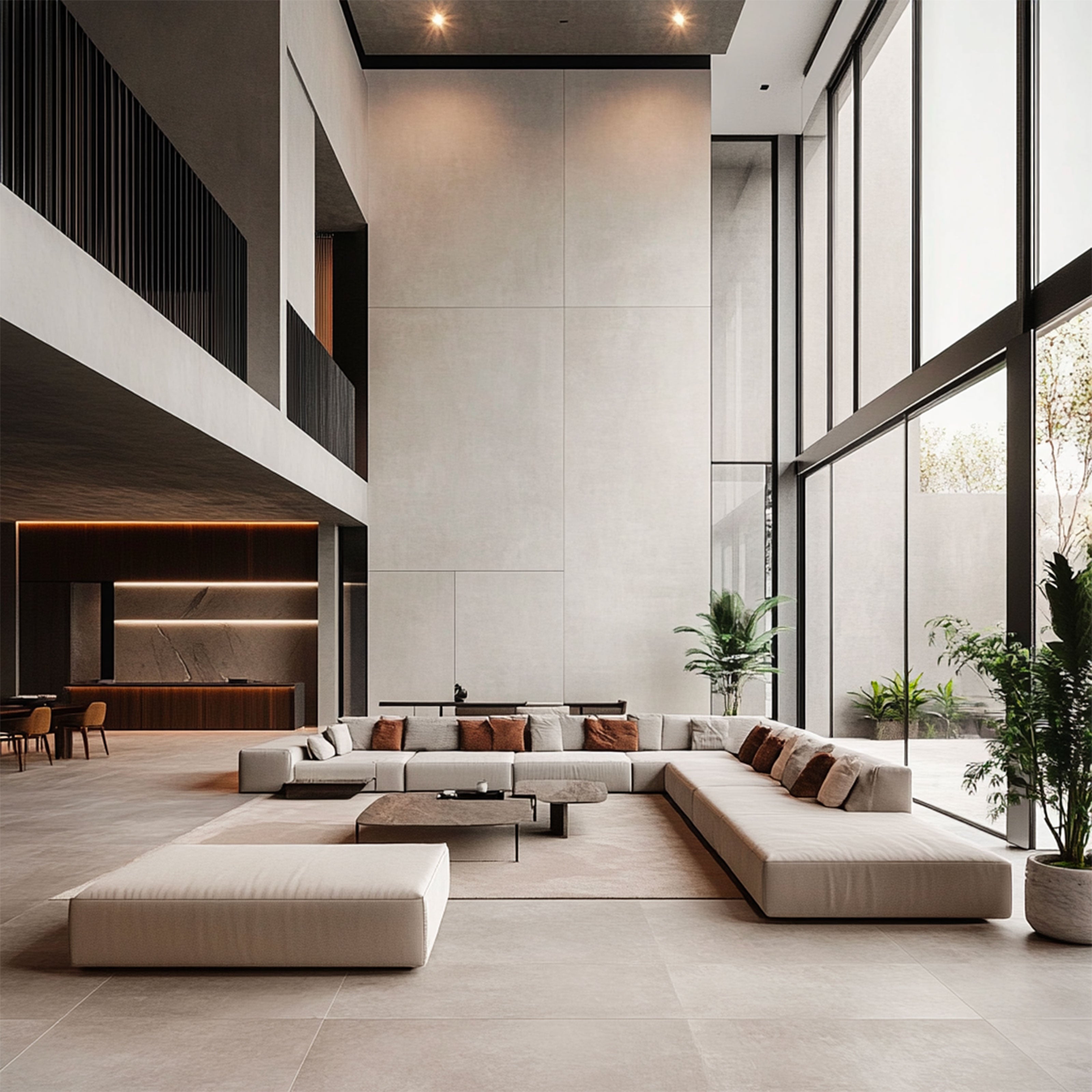 TAAC! il Pavimento SPC in Polvere di Pietra Fast-click 5mm (sp.4+1) eff. Cemento 610X305mm mod. DENEB - Eternal Parquet