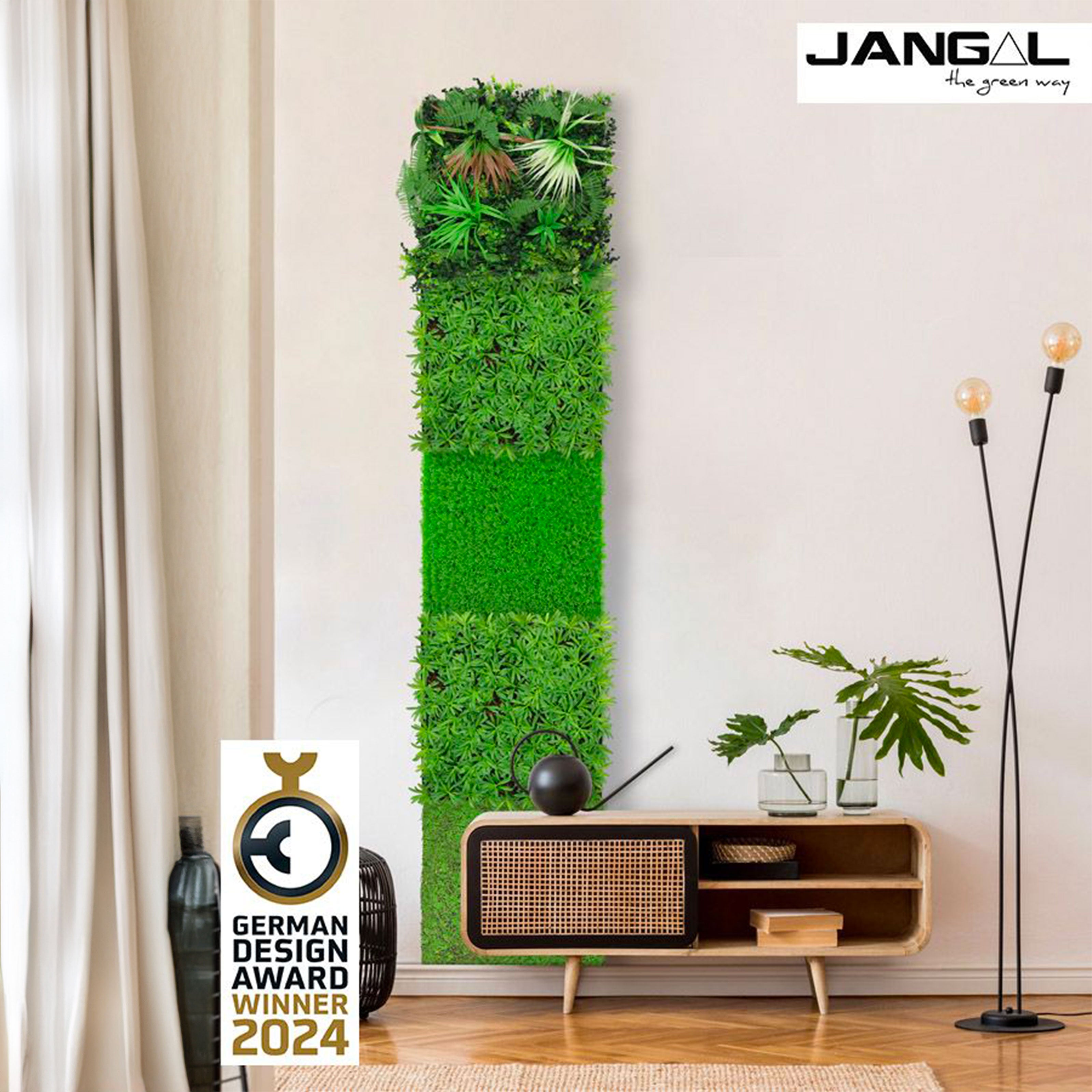 JANGAL Pannelli acustici Modulabili in FLORA sintetica ULTRAREALISTICA 52x52cm mod. EXOTIC - Eternal Parquet