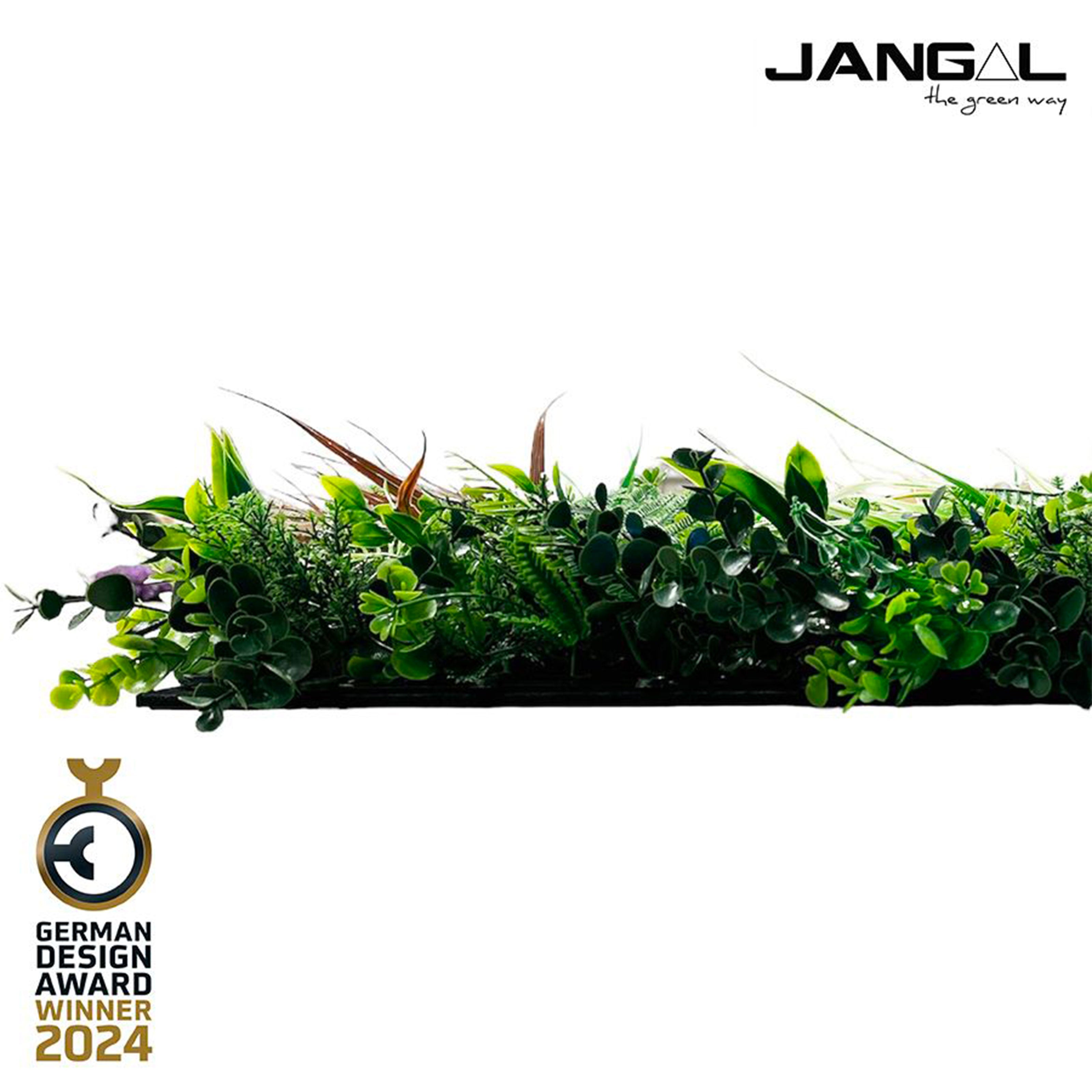 JANGAL Pannelli acustici Modulabili in FLORA sintetica ULTRAREALISTICA 52x52cm mod. EXOTIC - Eternal Parquet