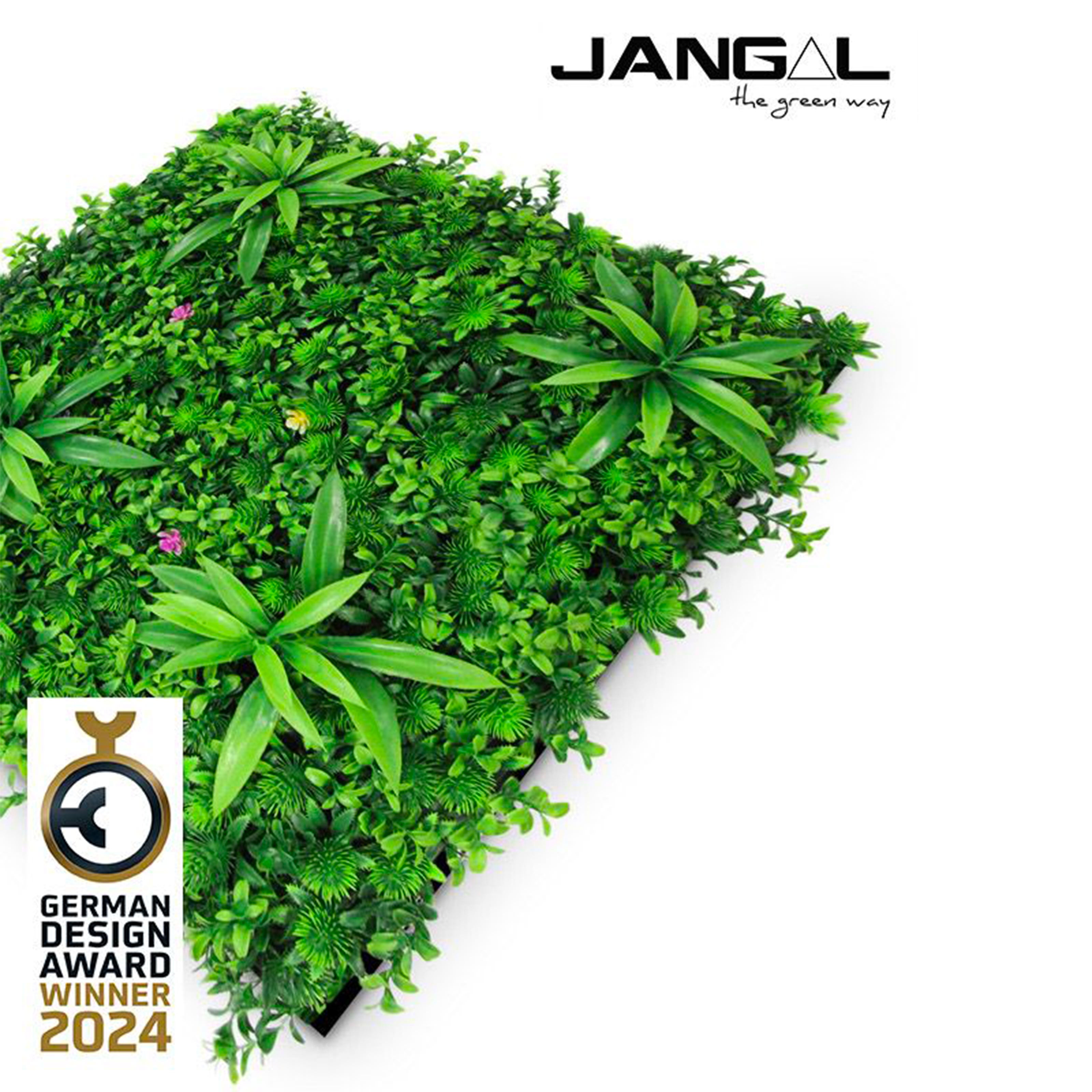 JANGAL Pannelli acustici Modulabili in FLORA sintetica ULTRAREALISTICA 52x52cm mod. TROPICAL - Eternal Parquet