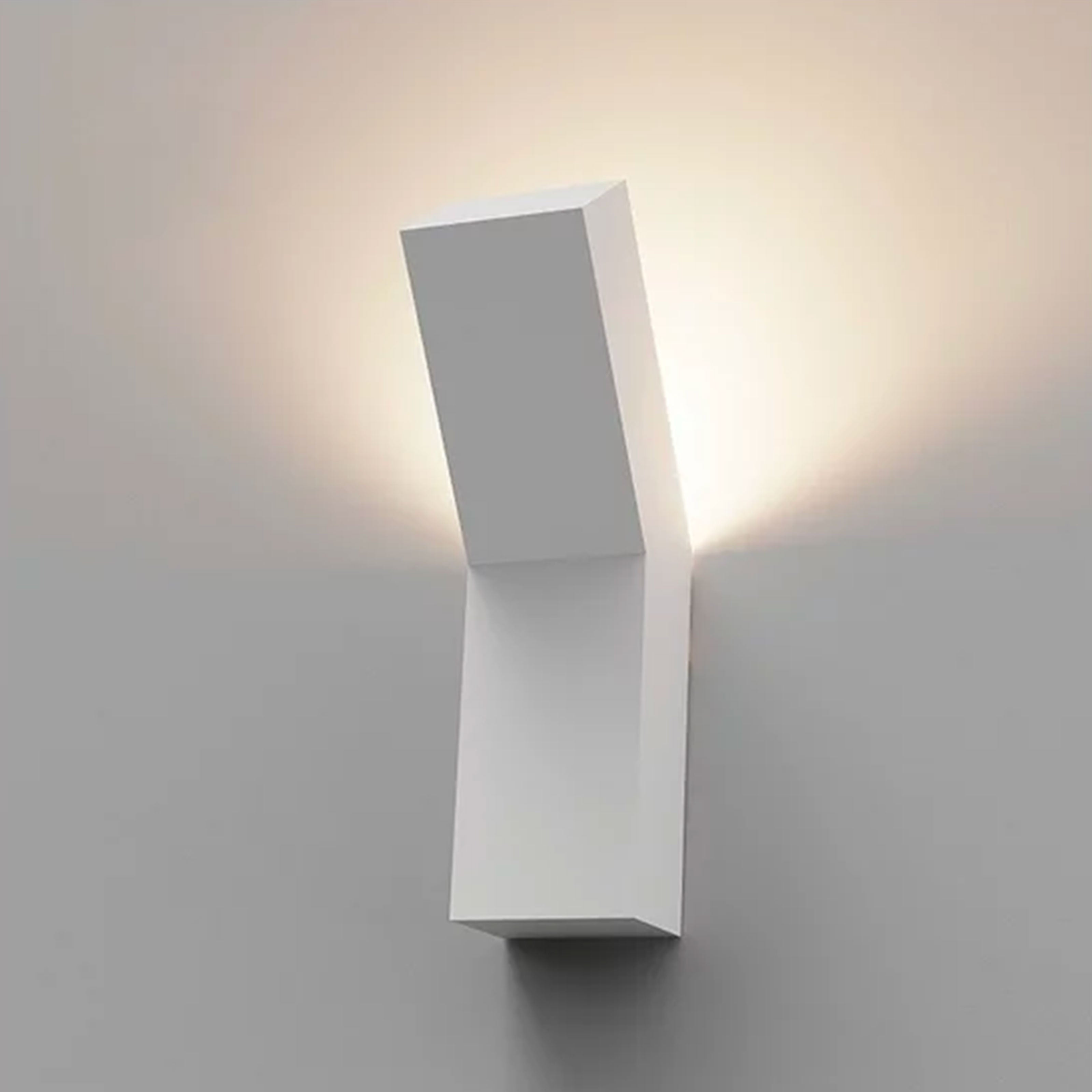 *STOCK* Portafaretto In Gesso Ceramico a muro 135x300mm 40W G9 IP20 - Eternal Parquet