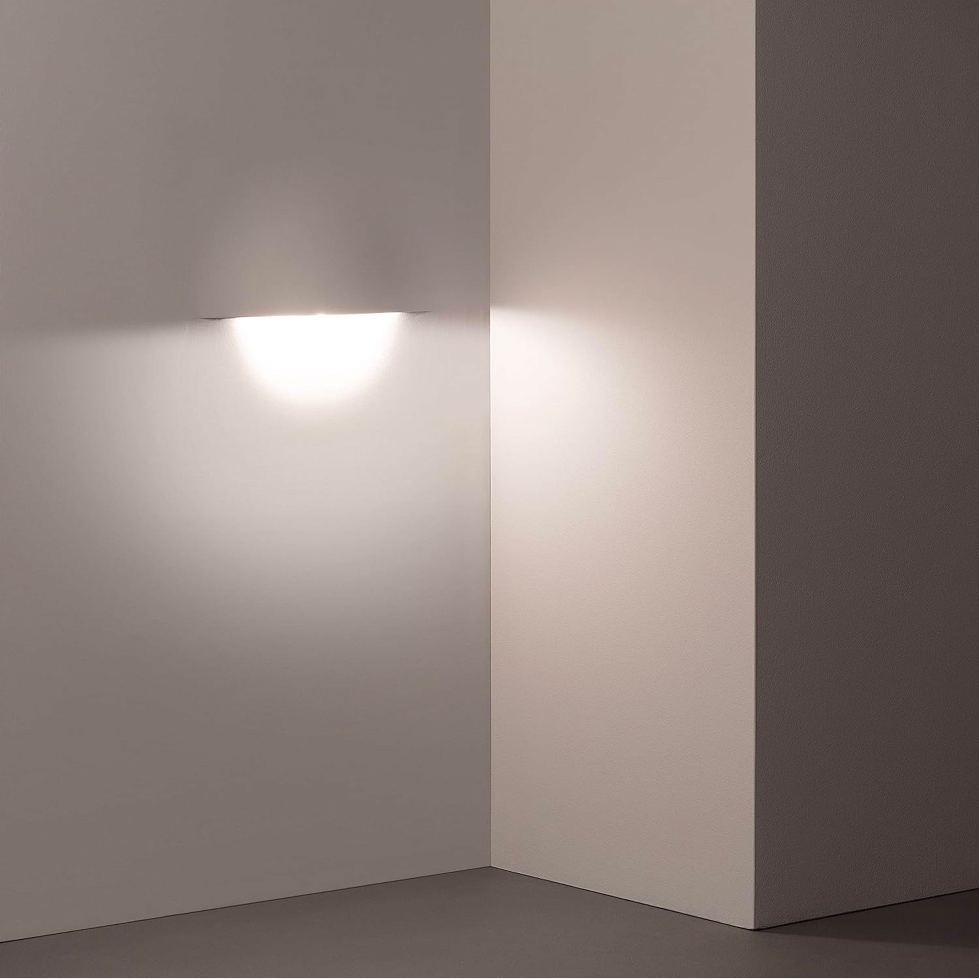 *STOCK* Portafaretto In Gesso Ceramico ad incasso TASCA 280x220mm 40W E14 IP20 - Eternal Parquet