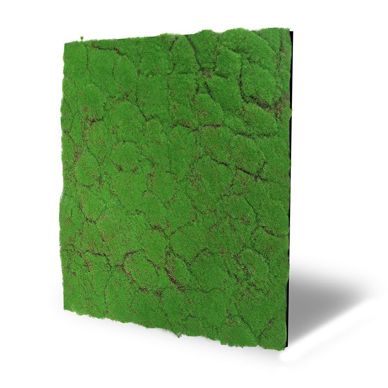 JANGAL Pannelli acustici Modulabili in FLORA sintetica ULTRAREALISTICA 52x52cm mod. FOREST GREEN - Eternal Parquet