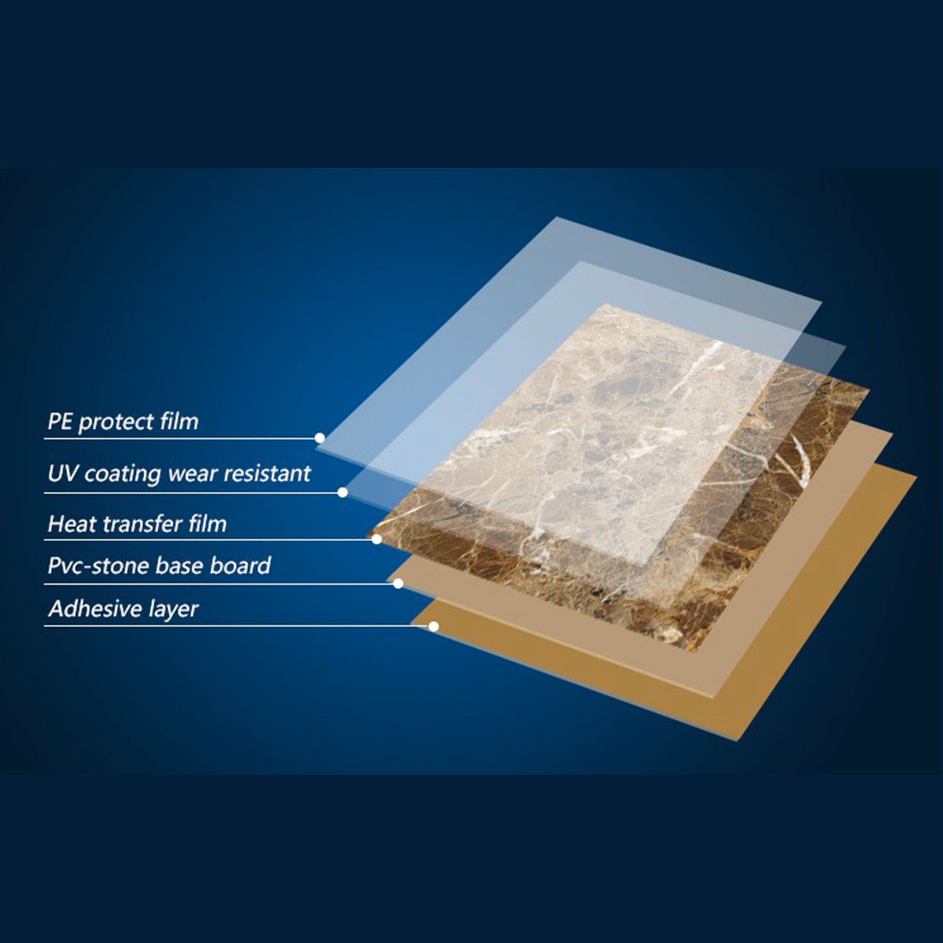 Pacco da n.4pz (2,9mq) Pannelli rivestimento in Polimeri Ultrarealistico effetto Marmo lucido 1220x600x4mm mod.POMPEI ARD