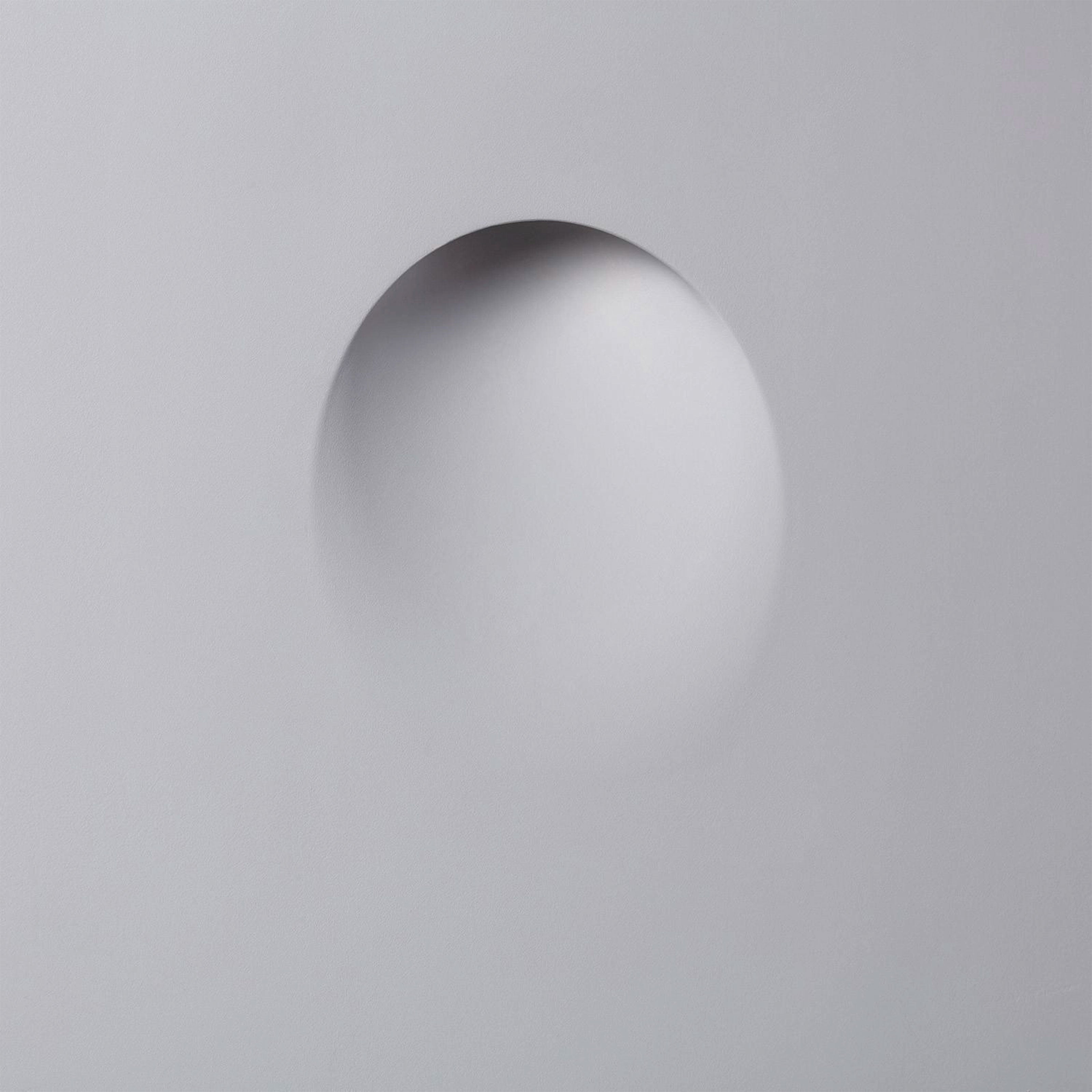 *STOCK* Portafaretto In Gesso Ceramico ad incasso GHOST 350x290x75mm foro 13cm 40W GU10 IP20 - Eternal Parquet