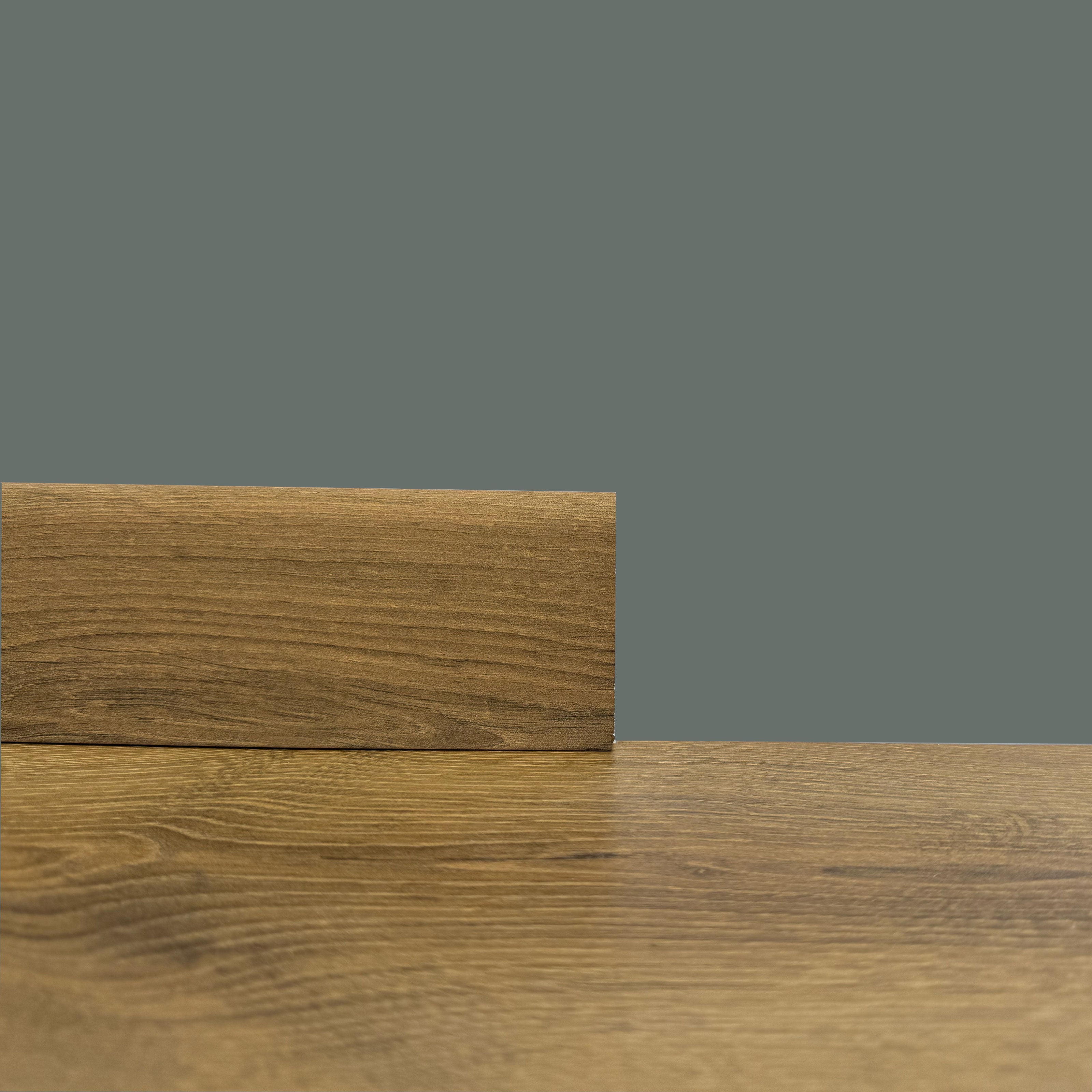 €2,99ml - BATTISCOPA in FIBRA DI LEGNO coordinato GAMMA LAMINATI 70x15 inclinato vari decori - Eternal Parquet