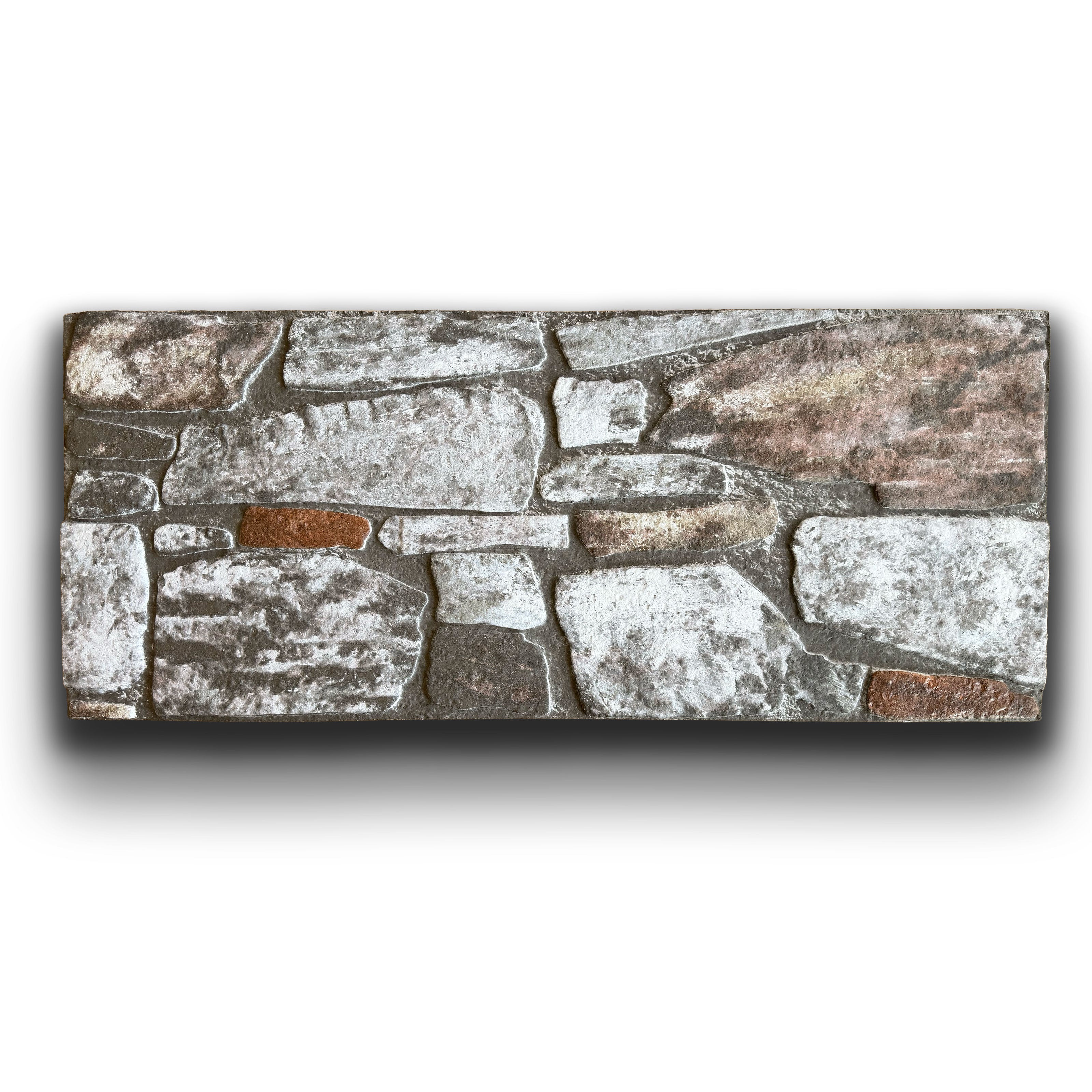 CAPPOTTO esterno - interno isolante in STYROFOAM 3D sp.2cm (120x50cm) con sabbiatura e malta Pietra grande