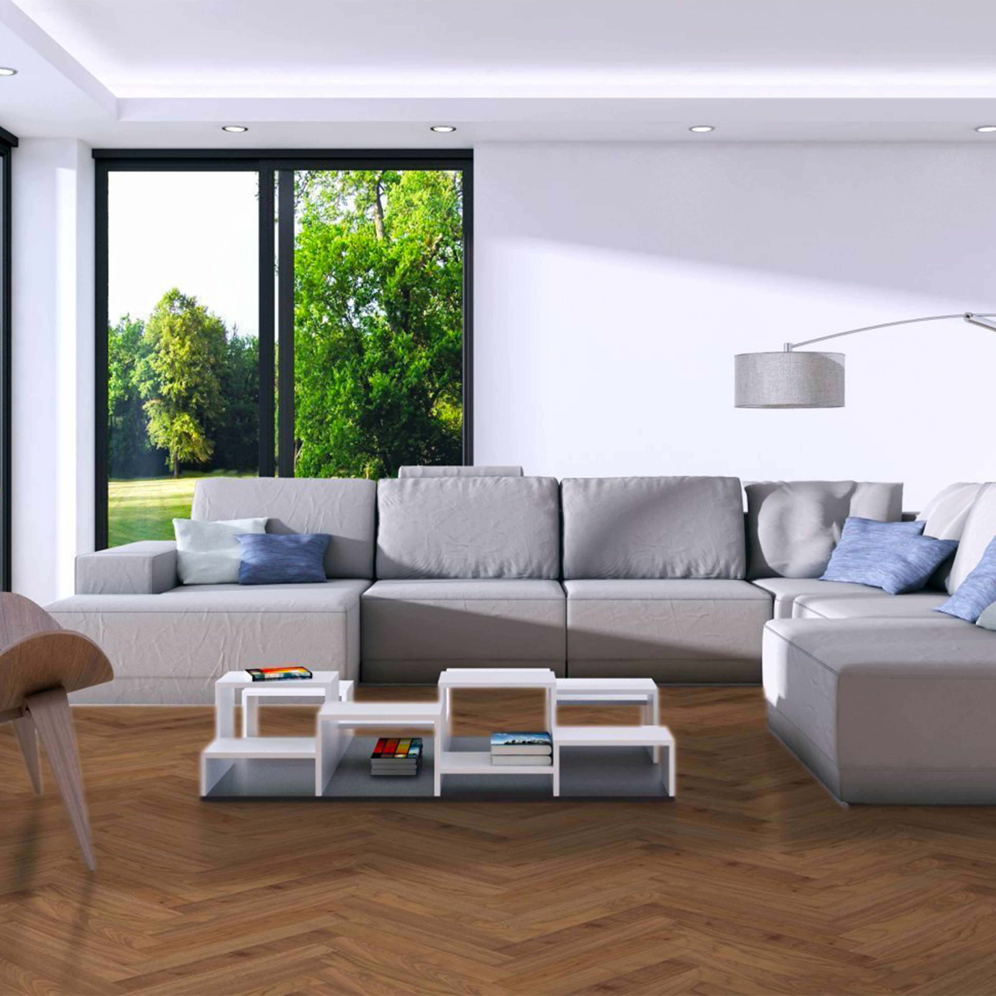 €49,90mq ***STOCK*** Bancale 60 mq di Prefinito HARO, rovere Allegro 10x70x490 Noce Americano vernice spina - Eternal Parquet