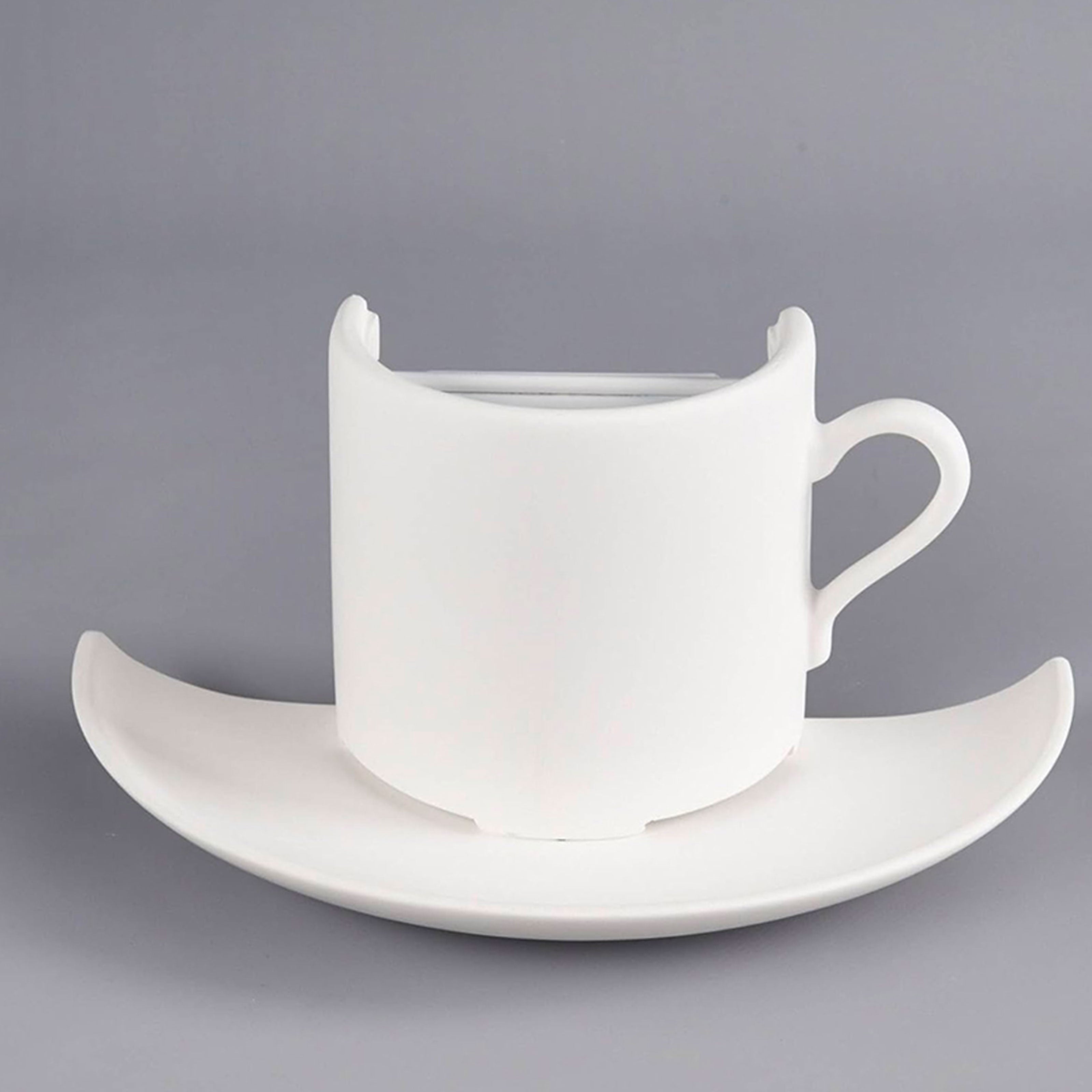 *STOCK* Applique In Gesso Ceramico TAZZINA 280x140x150mm 40W G9 IP20 - Eternal Parquet