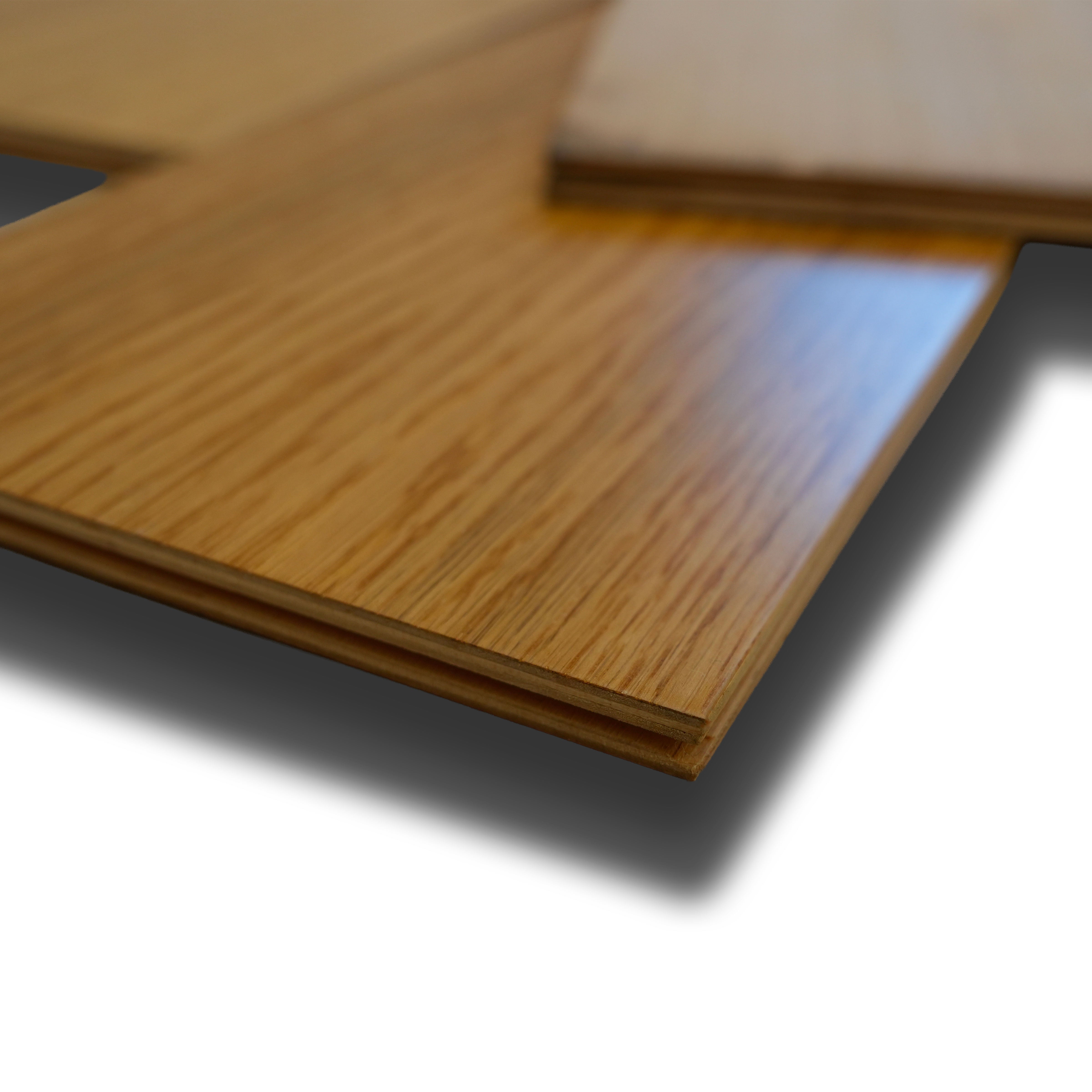 €29,99MQ *STOCK LUXURY* Lotto da 33mq Listoni in Rovere RIGATINO prefinito liscio ANTIGRAFFIO 10x180x1500mm - Eternal Parquet