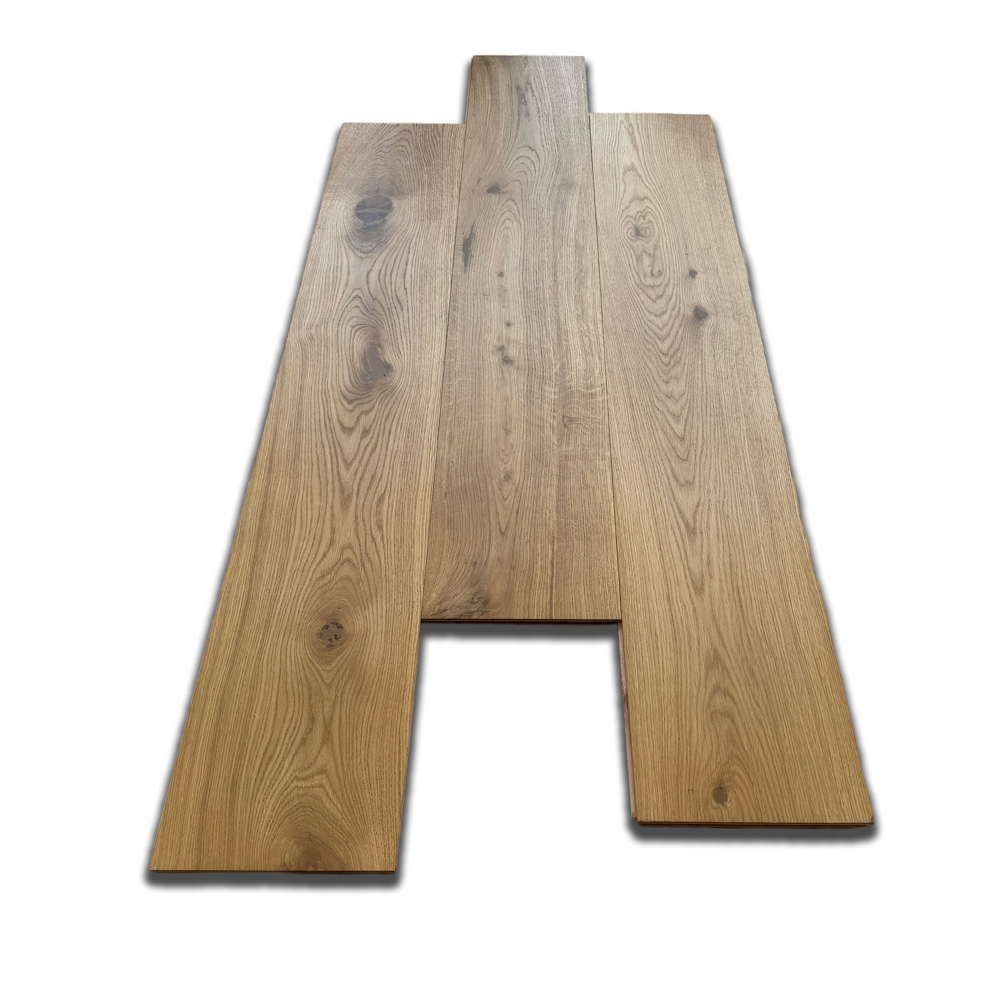 €39,99MQ *STOCK LUXURY* lotto da 42mq Maxilistone in ROVERE prefinito spazz. 14x220x900/1700mm - Eternal Parquet