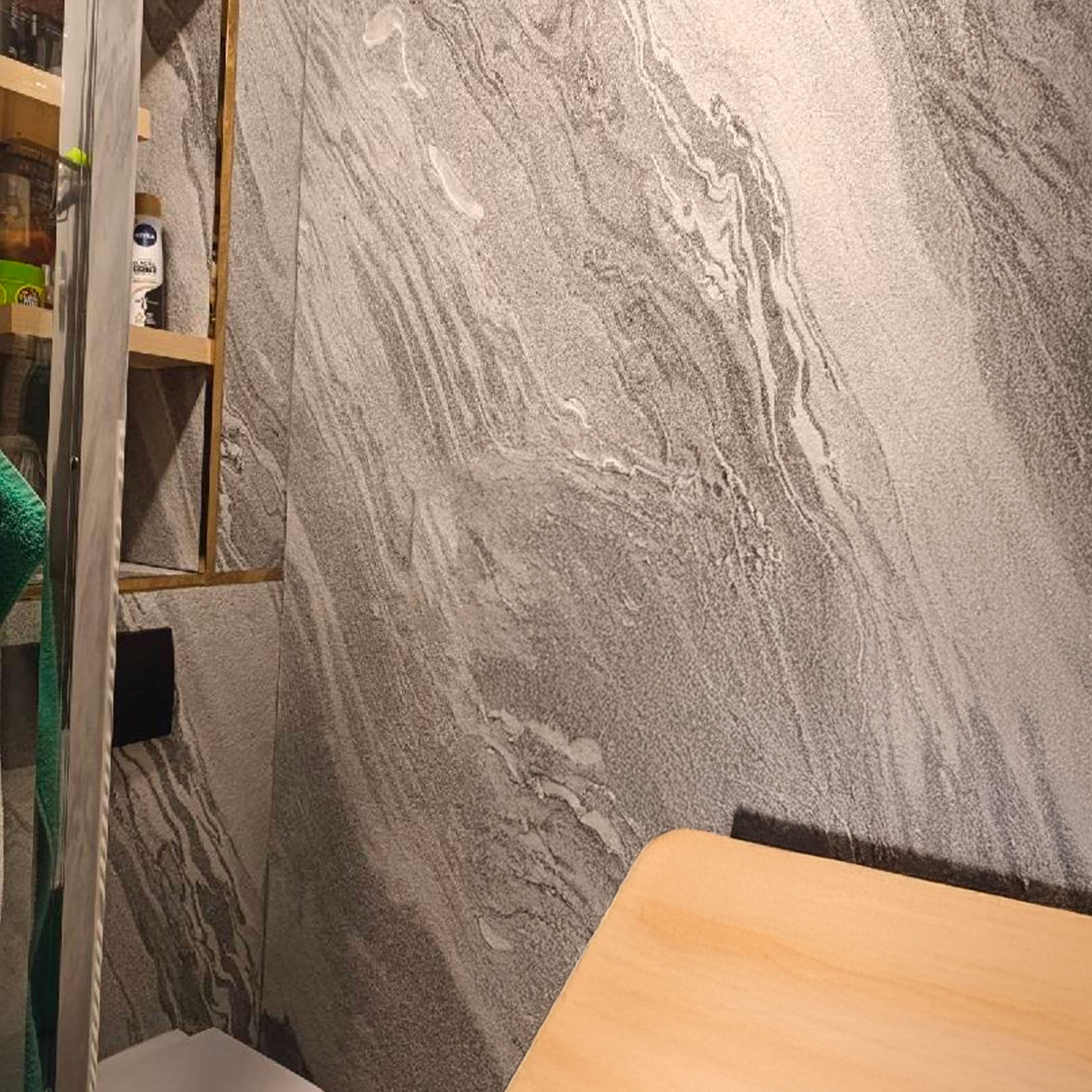 pannello rivoluzionario di Rivestimento interno-esterno in VERA PIETRA flessibile 61x122x0,3cm MALAGA - Eternal Parquet