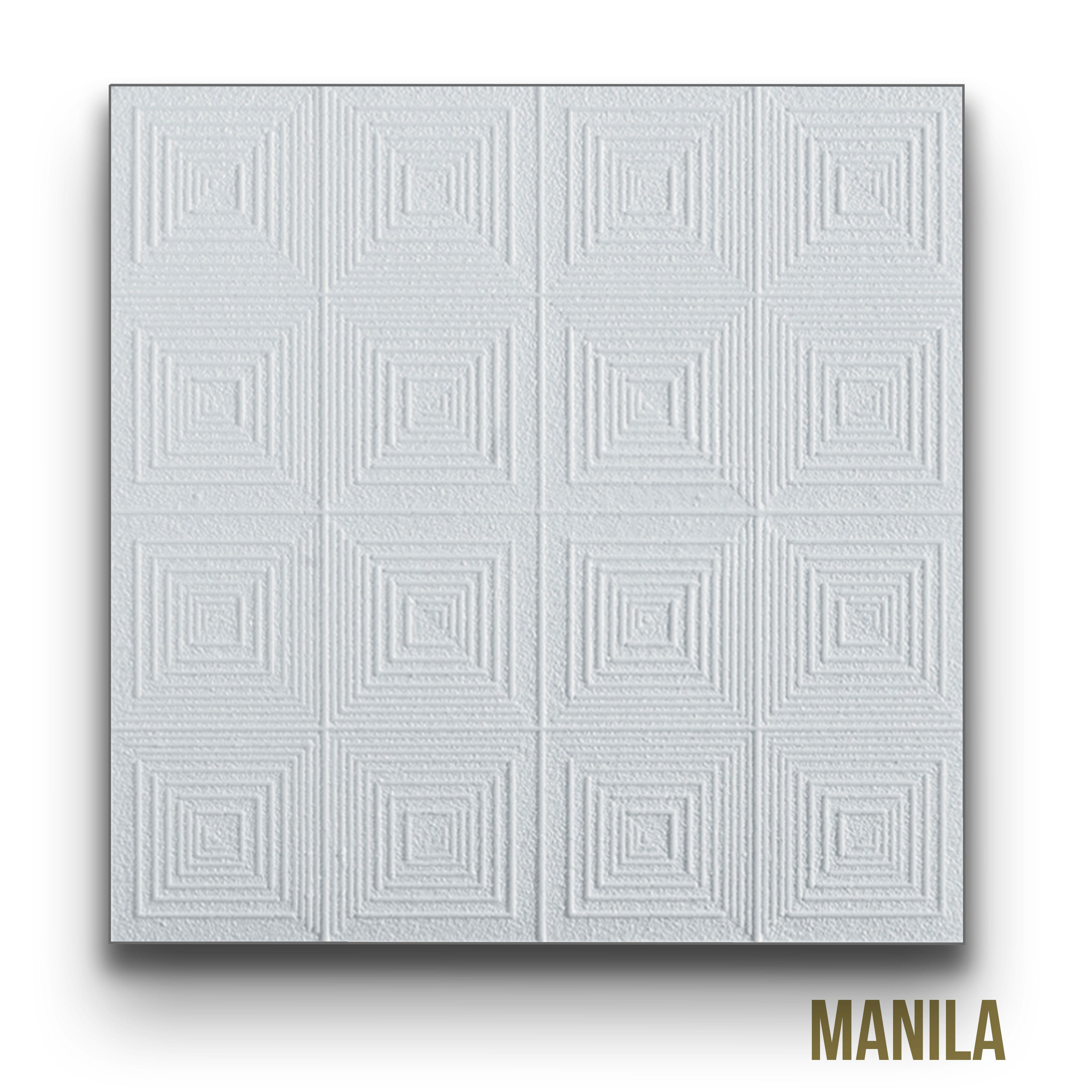 pacchi da 2mq di pannelli in polistirene a soffitto decorativi 3D isolanti con incastri 50x50cm x 1cm. - Eternal Parquet