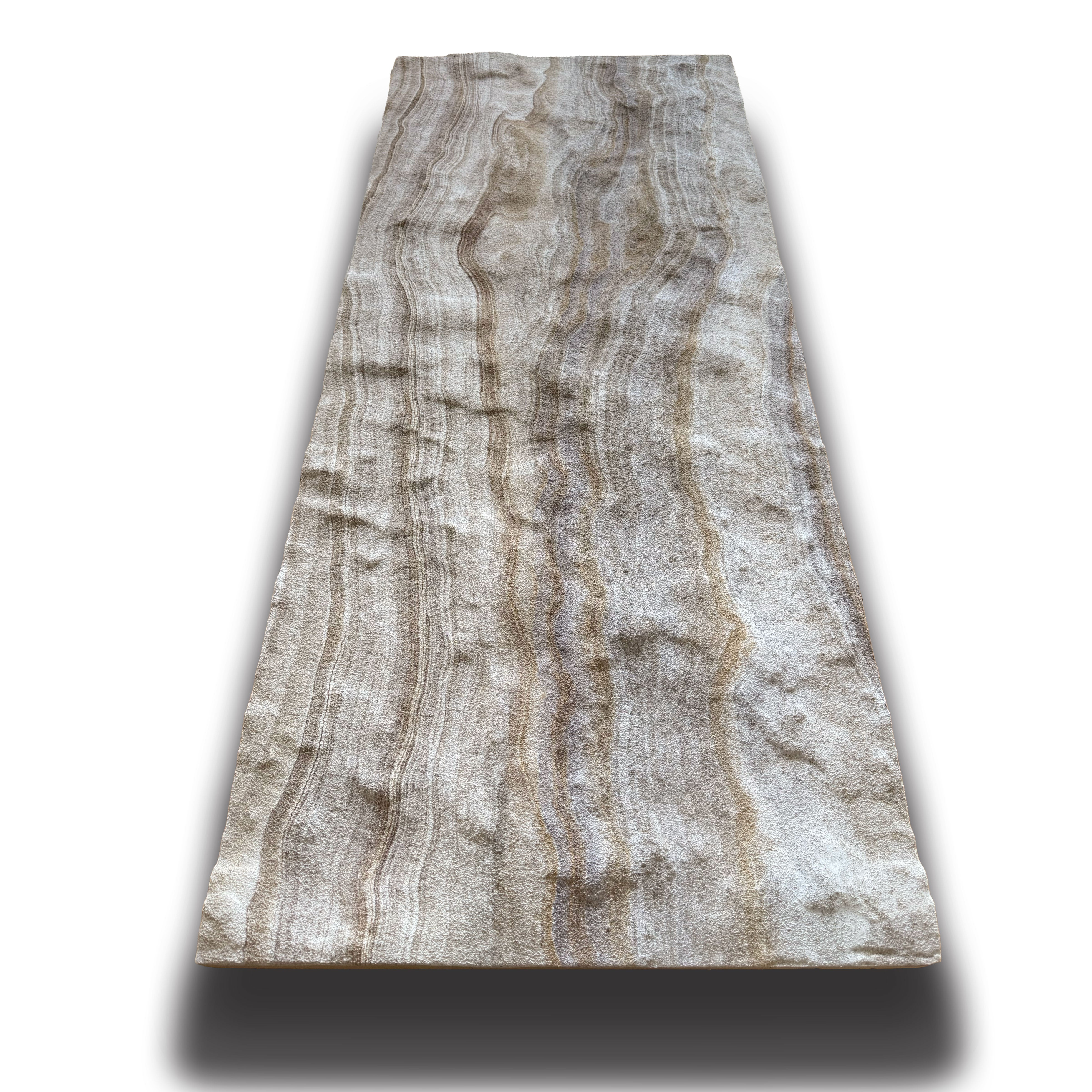 CAPPOTTO esterno - interno isolante in STYROFOAM 3D spess. 2,5cm (120x50cm) con resine e malta Marmo pregiato grezzo - Eternal Parquet