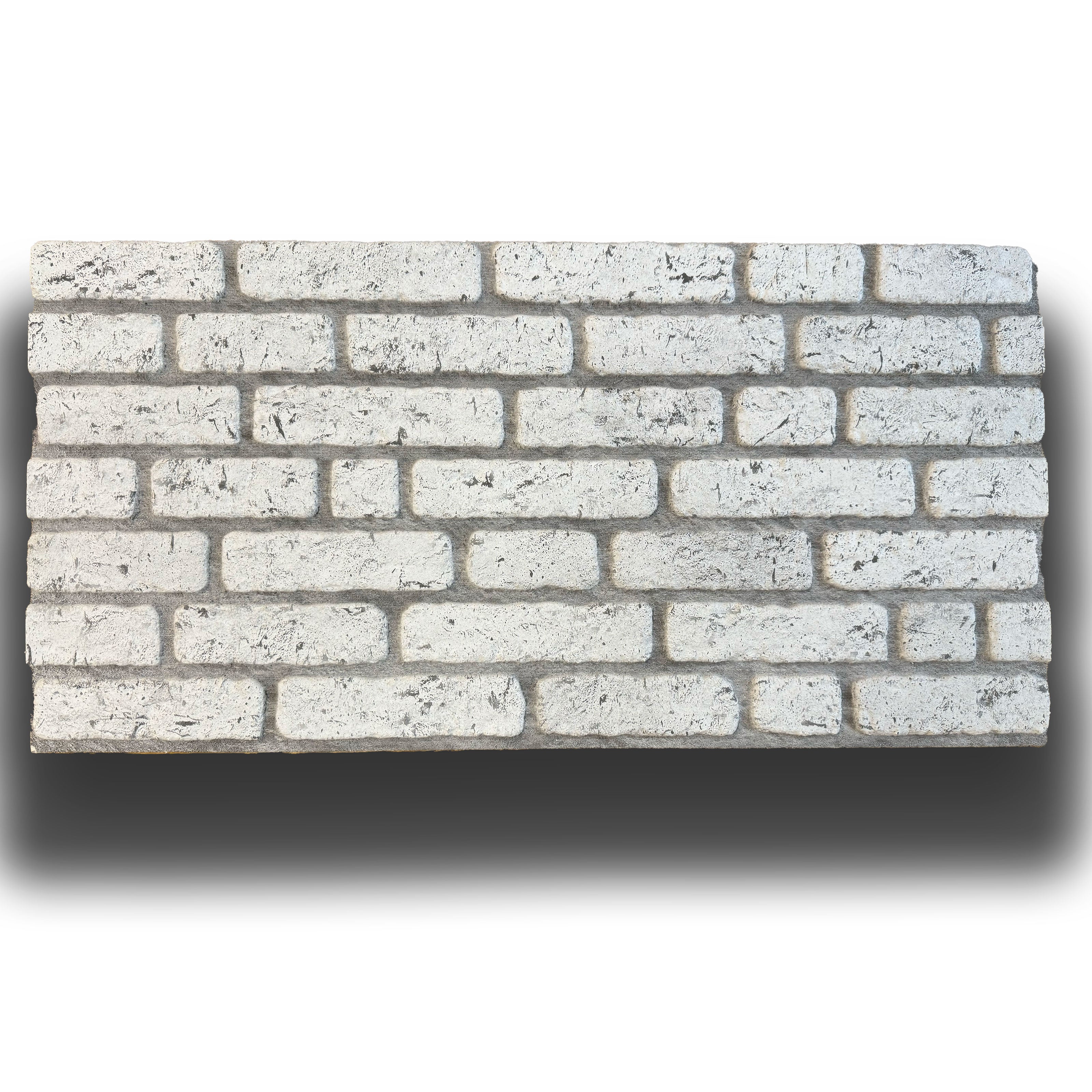 CAPPOTTO esterno - interno isolante in STYROFOAM 3D da 2cm con sabbiatura e malta mattoni Bianchi antichi - Eternal Parquet