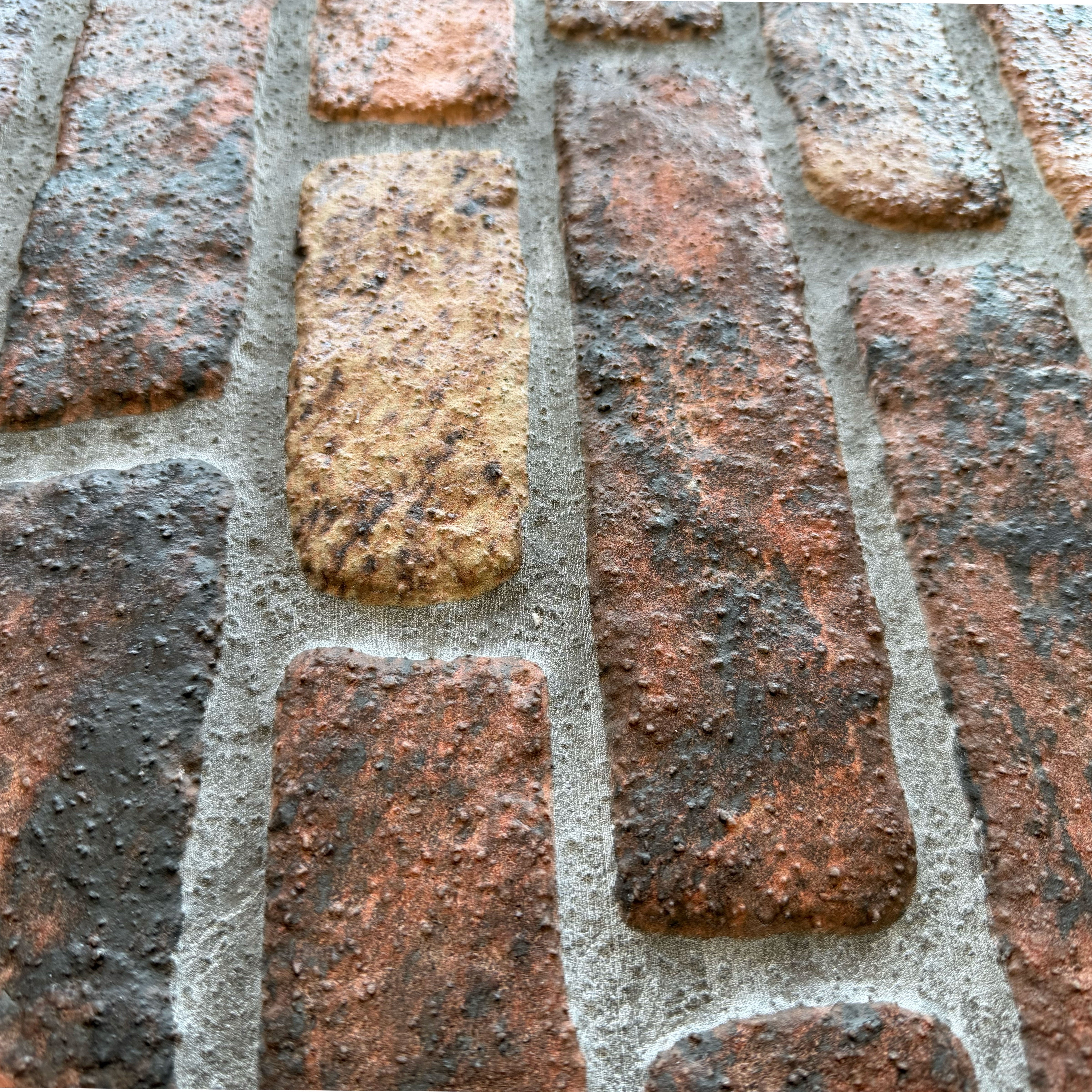 CAPPOTTO esterno - interno isolante in STYROFOAM 3D spess.2cm (120x50cm) con resine e malta London Brick - Eternal Parquet