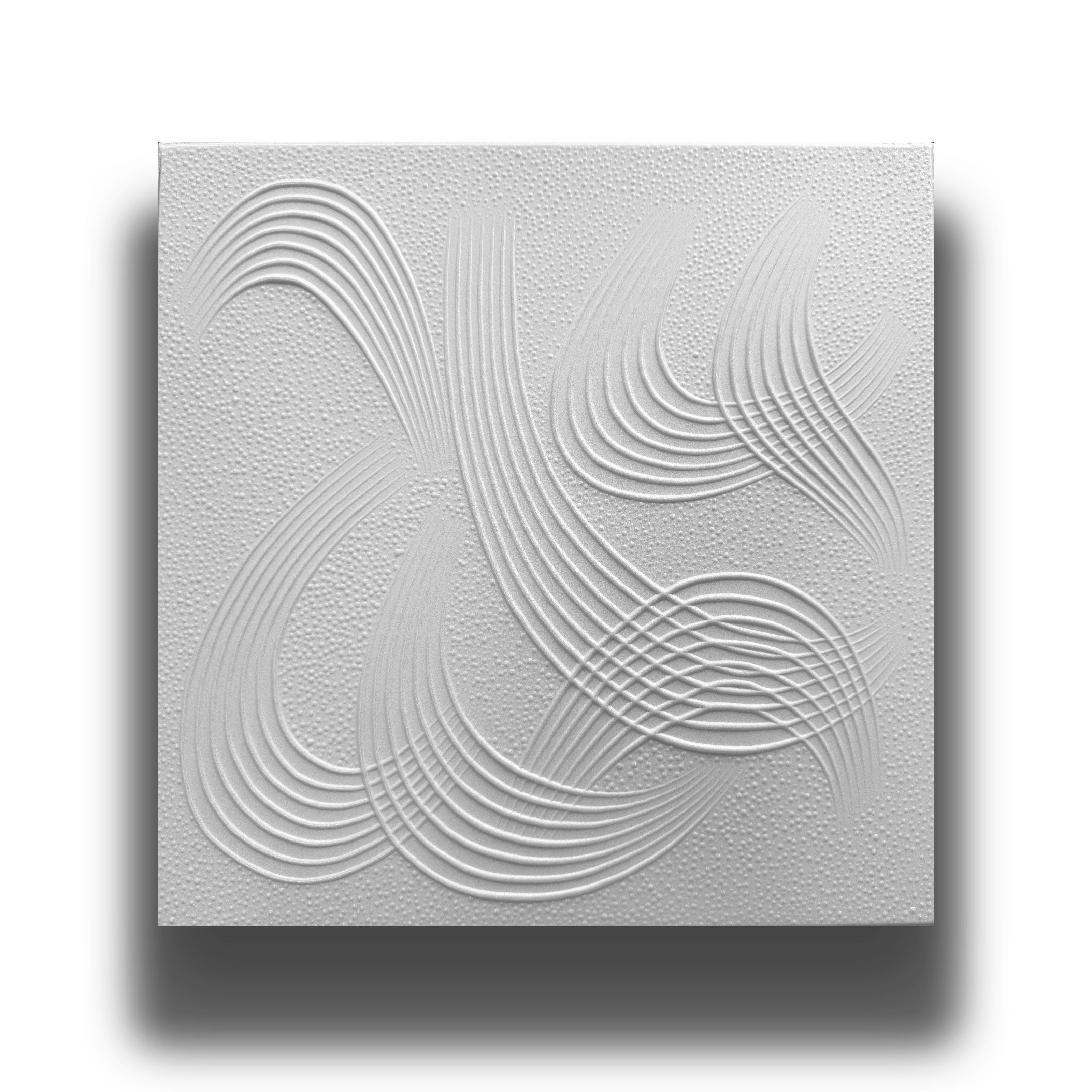 10 o 20mq (40 oppure 80 pezzi) di pannello decorativo 3D a soffitto in EPS isolante 50x50cm MIRAZ - Eternal Parquet