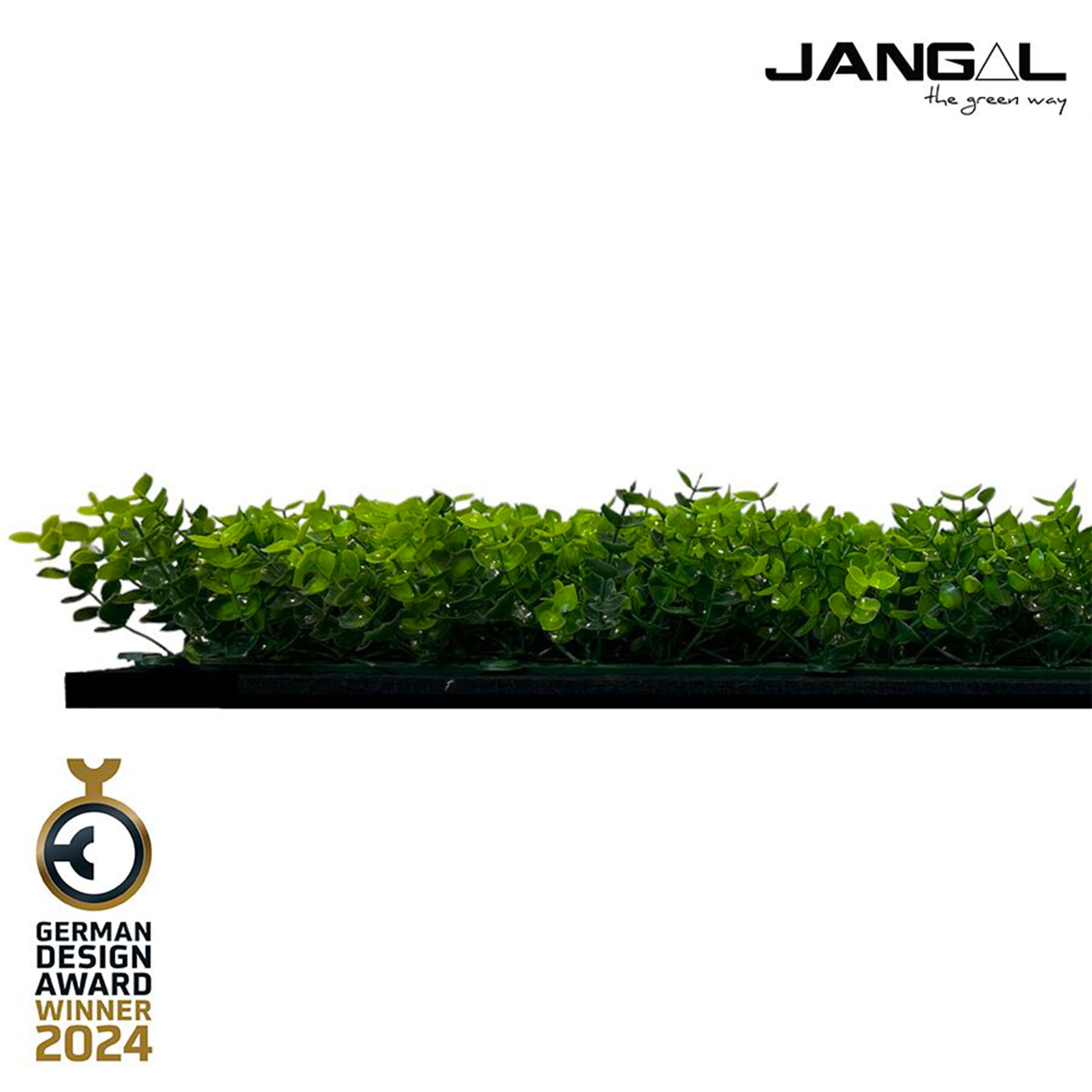 JANGAL Pannelli acustici Modulabili in FLORA sintetica ULTRAREALISTICA 52x52cm mod. MIXED BUXUS - Eternal Parquet