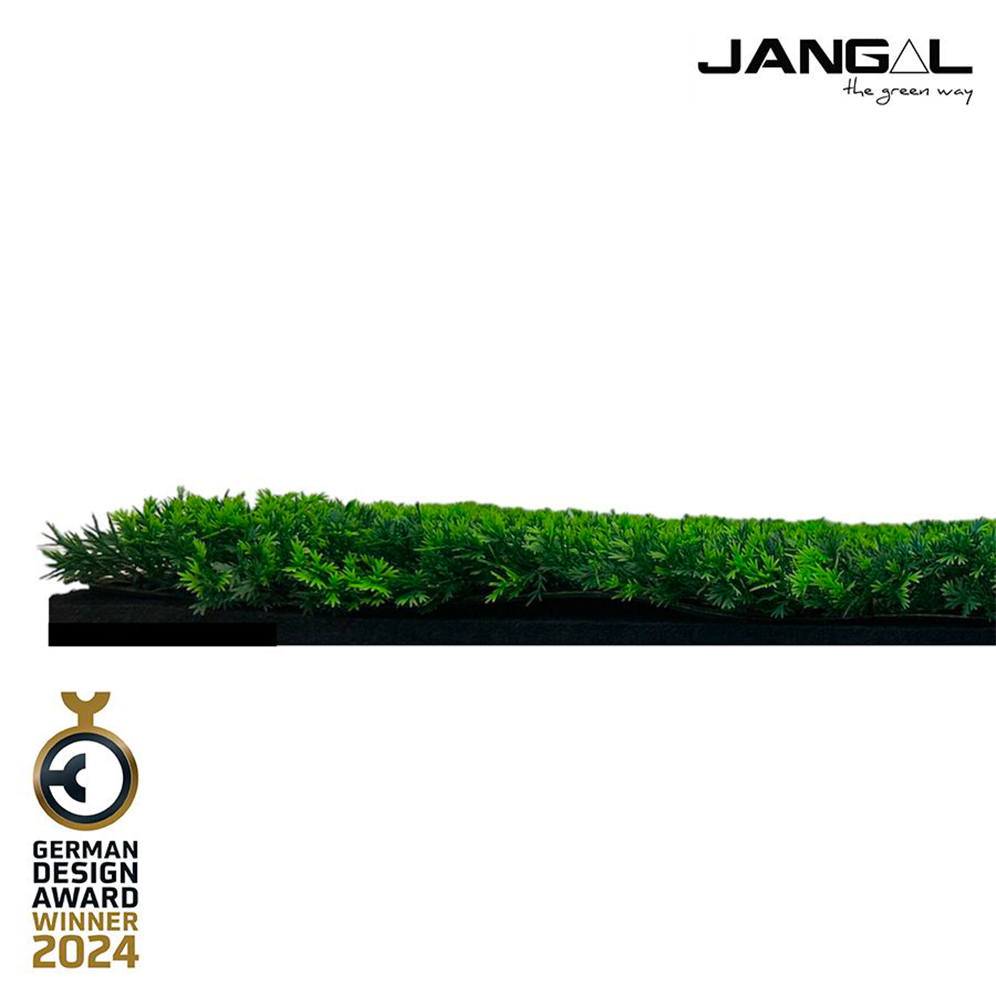 JANGAL Pannelli acustici Modulabili in FLORA sintetica ULTRAREALISTICA 52x52cm mod. DESIGN GRASS - Eternal Parquet