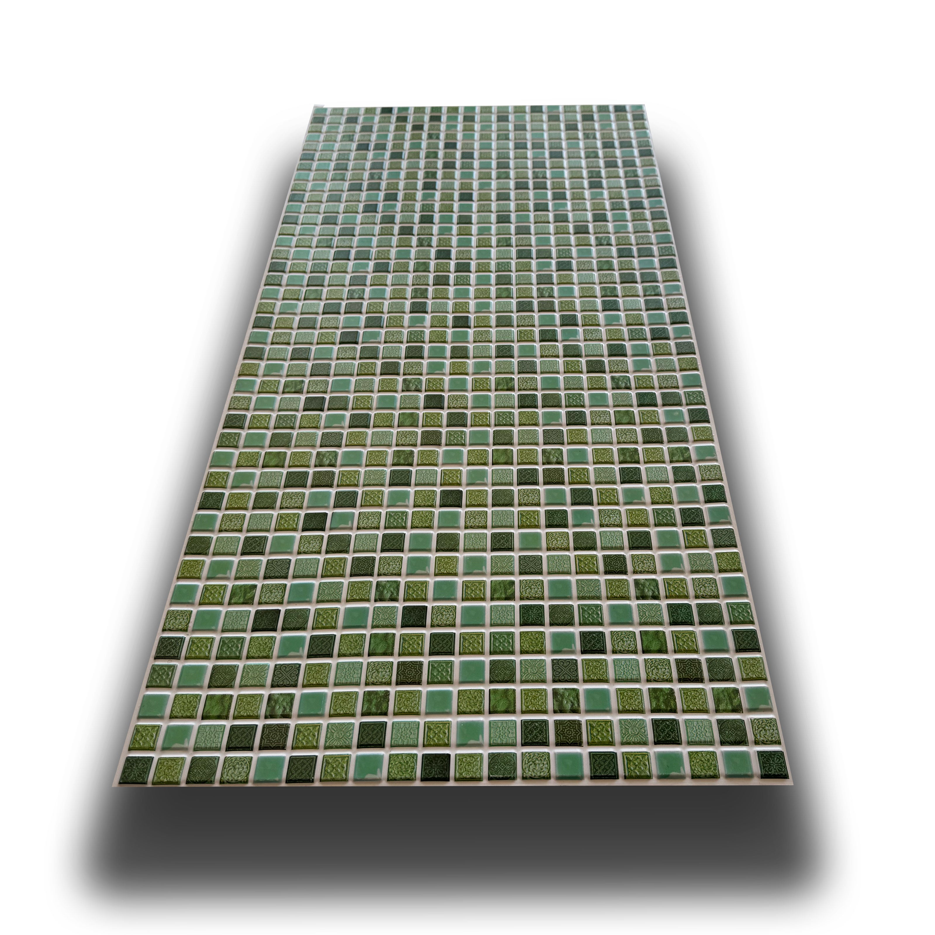 Pannelli 3D Rivestimento a parete in PVC effetto MONOCOTTURA MOSAICO 96x48cm Realistici, isolanti, idrorepellenti. - Eternal Parquet