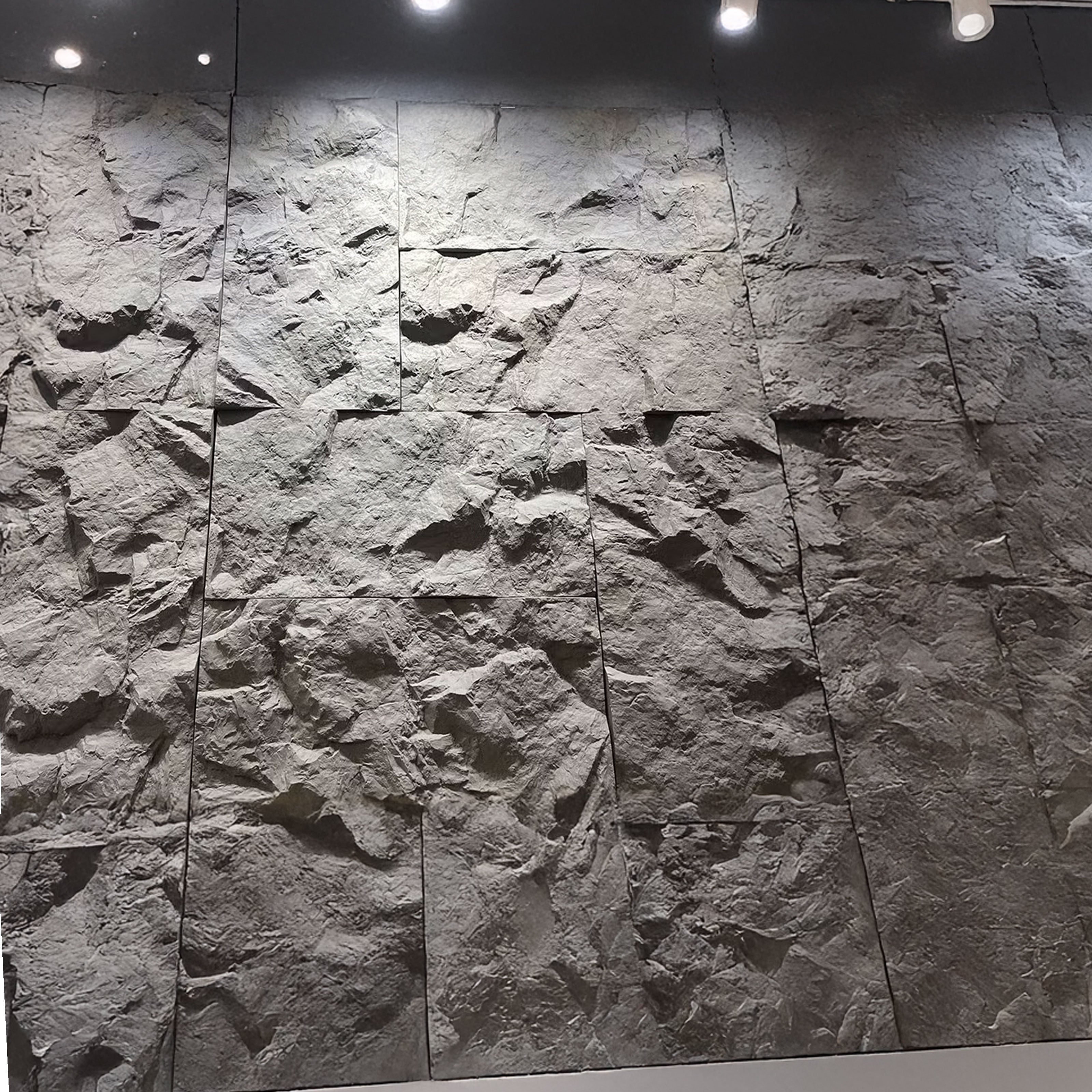 pannello di Rivestimento interno-esterno in PU effetto pietra CEMENTO ultrarealistico ed isolante 60x120cm in 3 modelli - Eternal Parquet