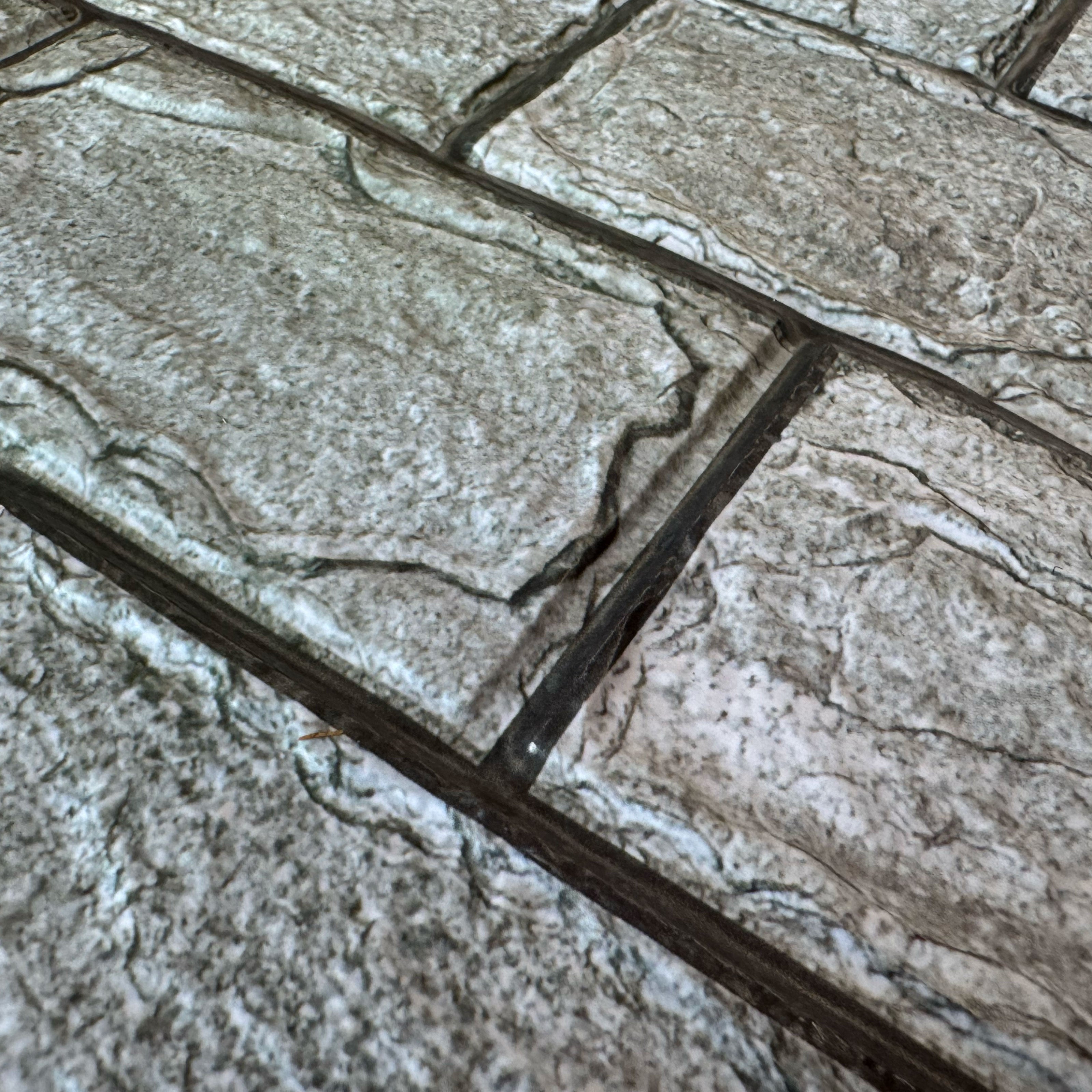 Piastrelle 3D a rilievo AUTOADESIVE in PVC 30x30cm Pietra, mattoni, marmo. Idrorepellenti - Eternal Parquet