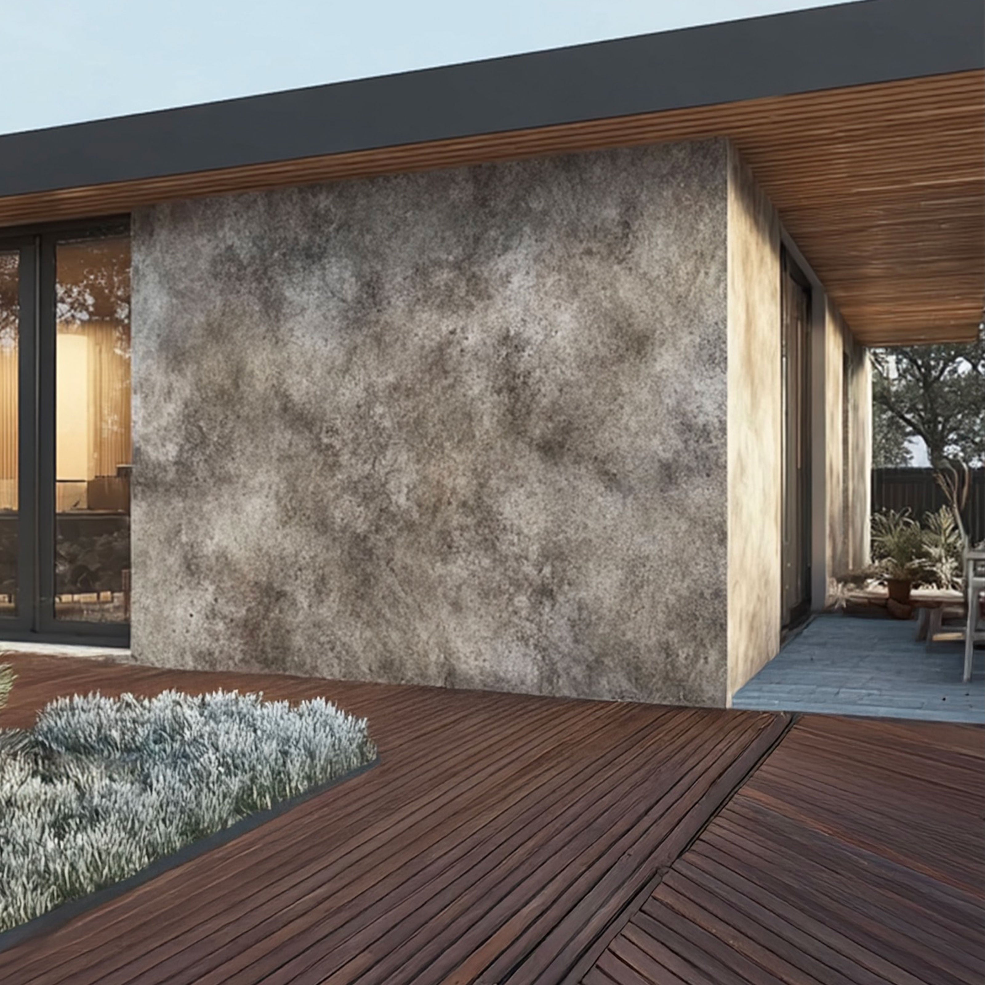 CAPPOTTO esterno - interno isolante in STYROFOAM 3D da 2cm con sabbiatura e malta 120x50cm ANTICHE MURA - Eternal Parquet