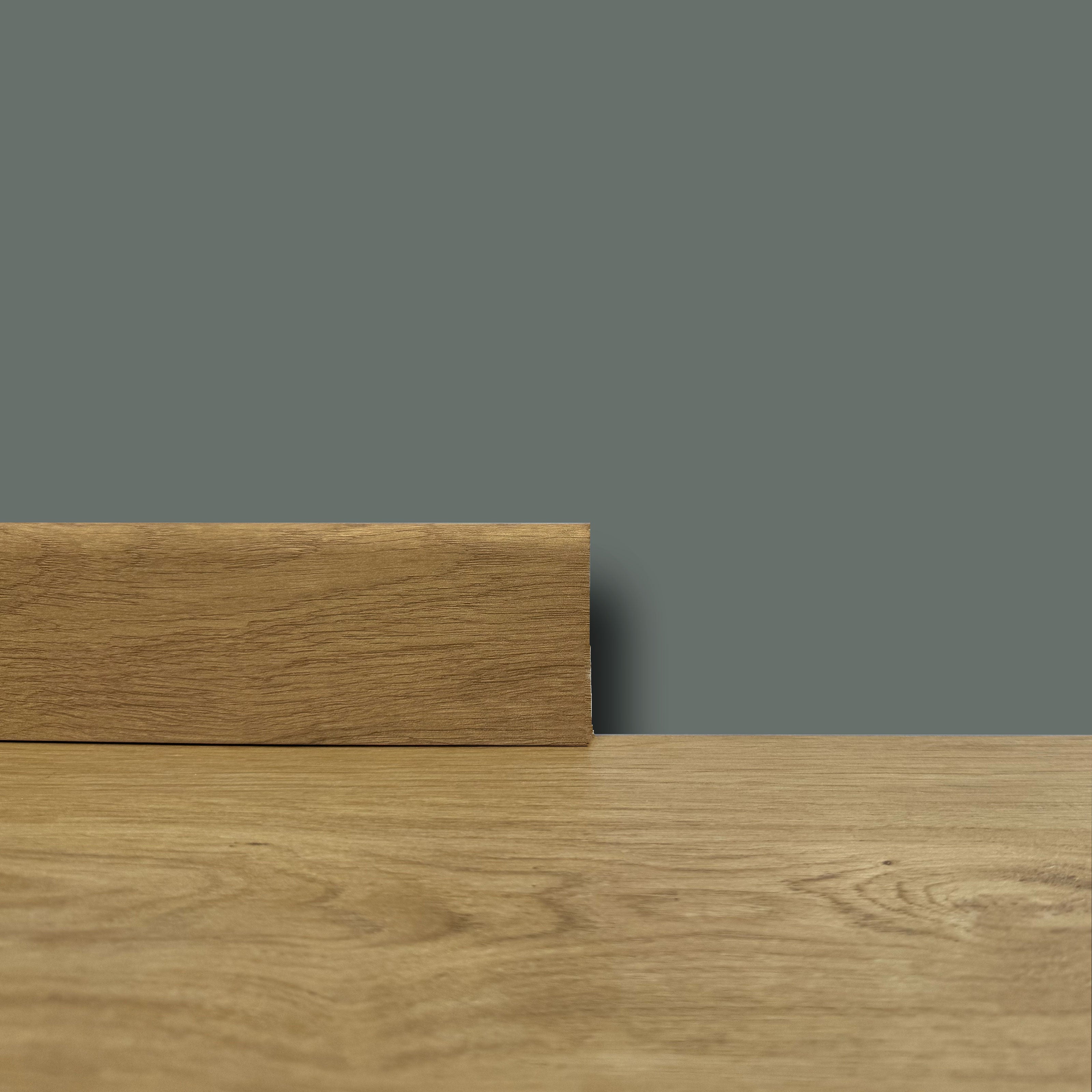 €2,99ml - BATTISCOPA in FIBRA DI LEGNO coordinato GAMMA LAMINATI 70x15 inclinato vari decori - Eternal Parquet