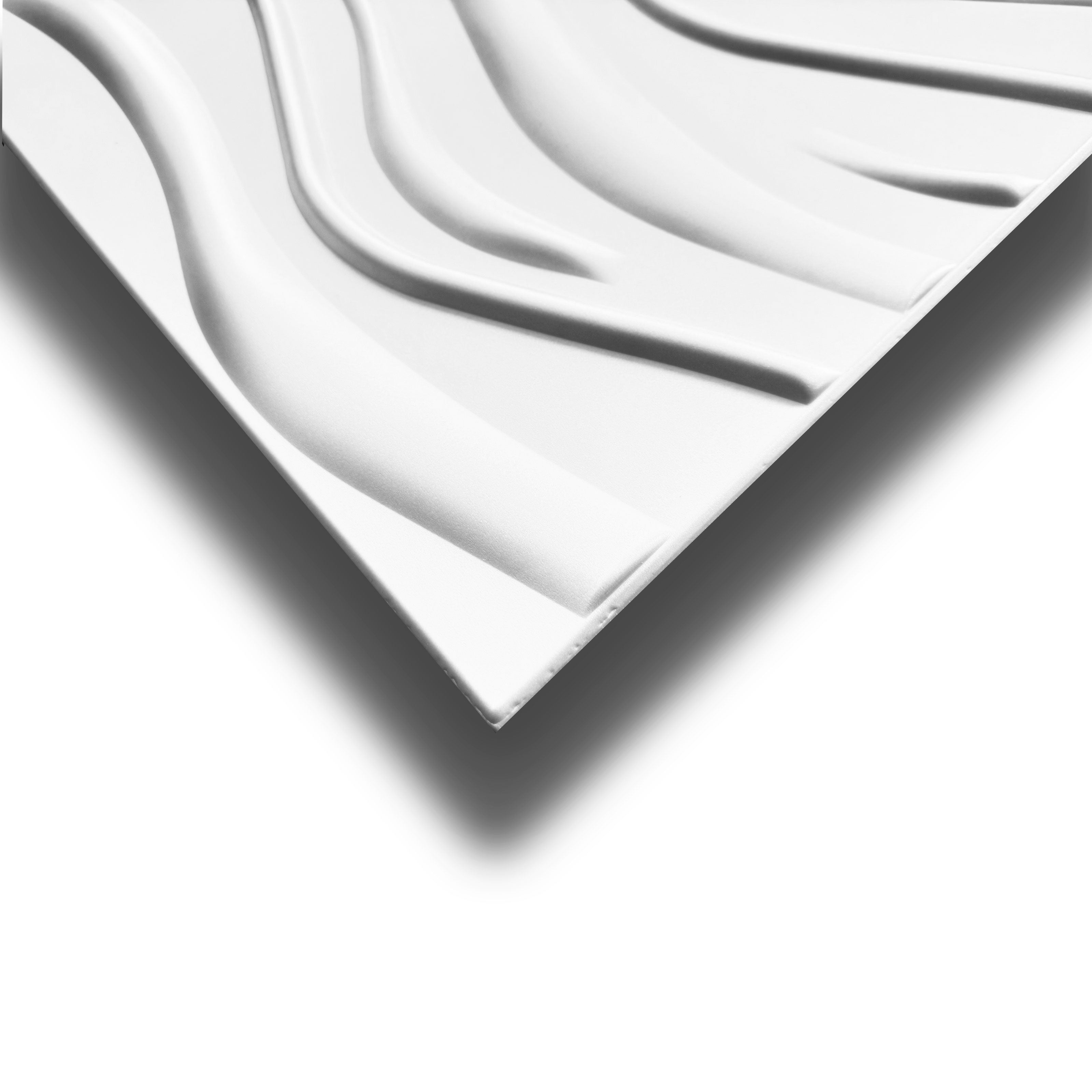 10 o 20mq (40 oppure 80 pezzi) di pannello decorativo 3D a soffitto in EPS isolante 50x50cm WELLA - Eternal Parquet