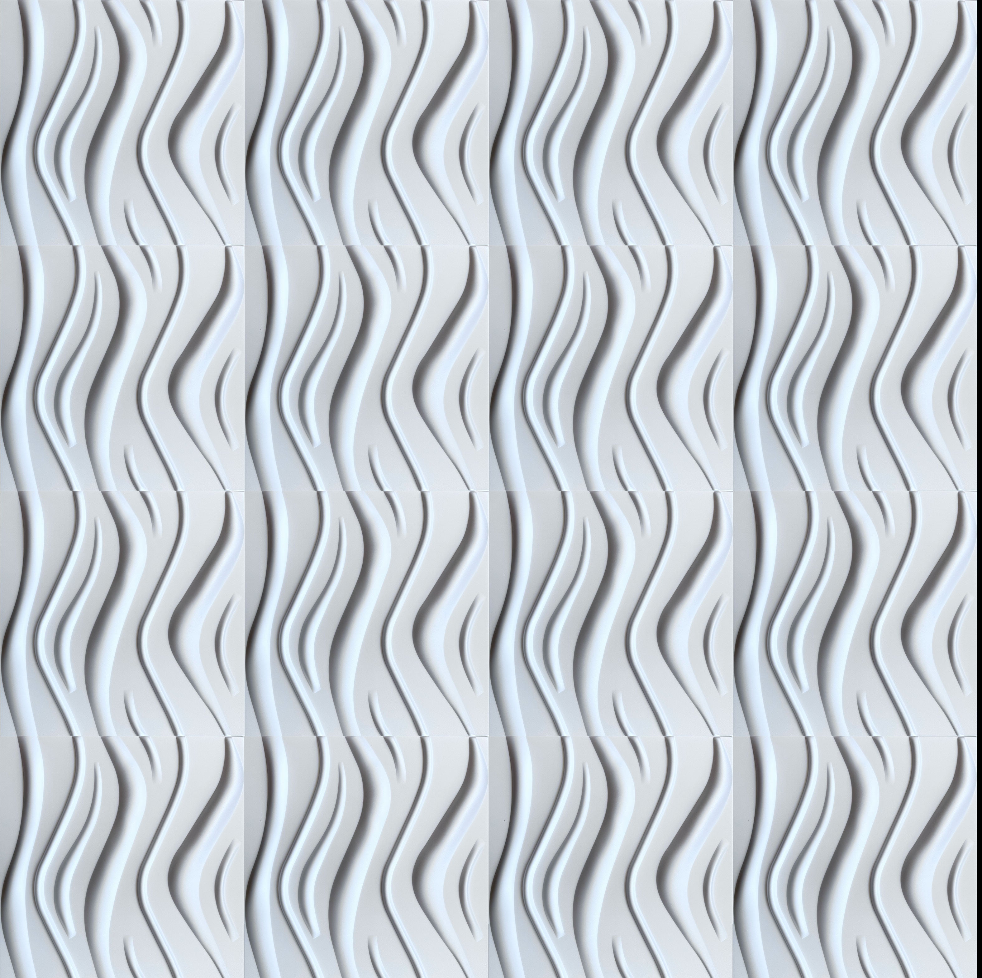 10 o 20mq (40 oppure 80 pezzi) di pannello decorativo 3D a soffitto in EPS isolante 50x50cm WELLA - Eternal Parquet