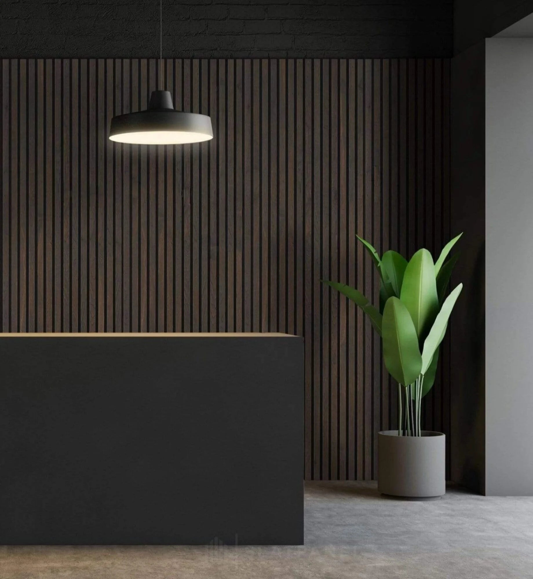 Pannello Lamelli da 1,36mq 22x526x2600mm ACUSTICO in VERO LEGNO di NOCE, ROVERE e R.THERMO - Eternal Parquet