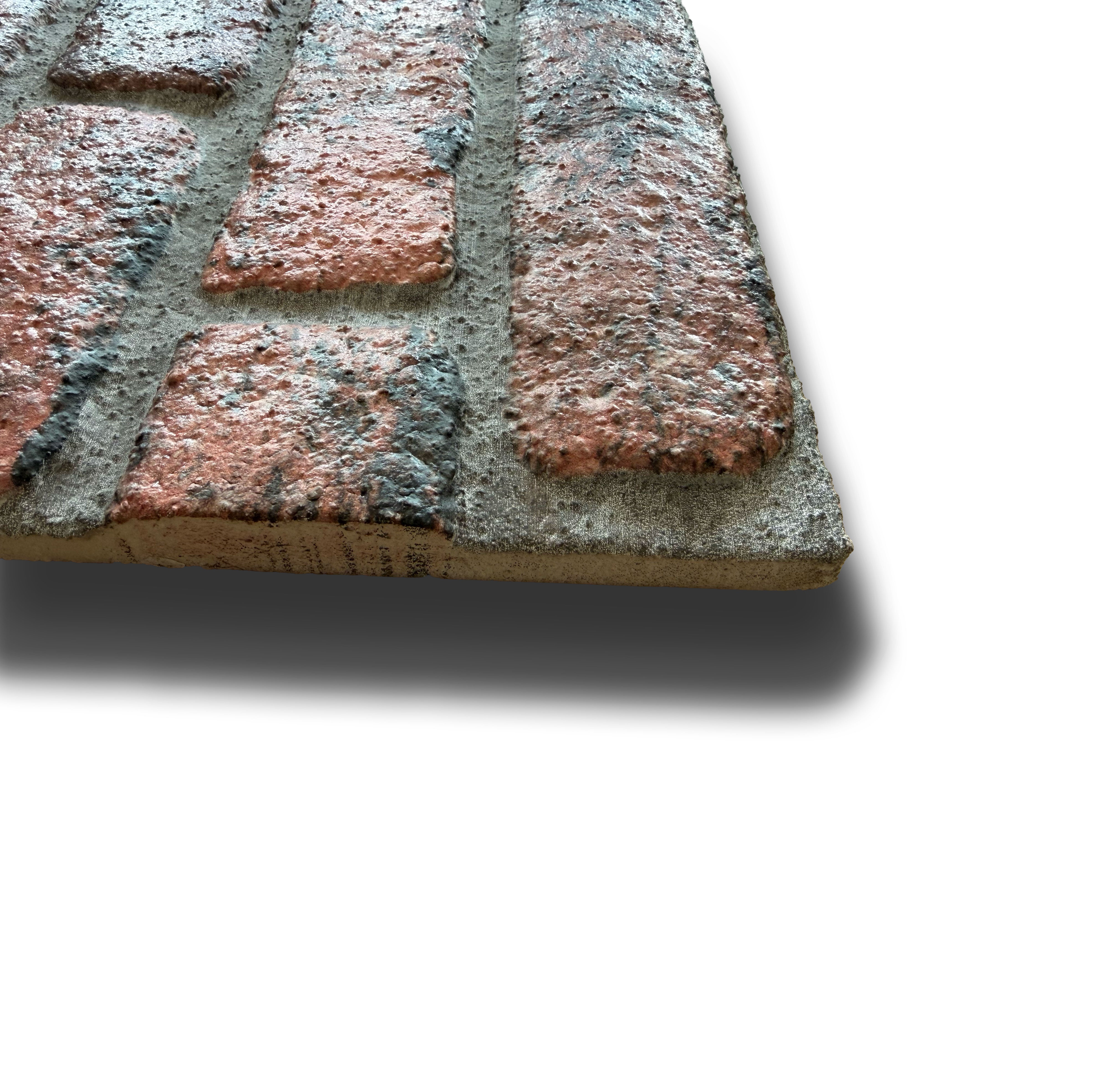 CAPPOTTO esterno - interno isolante in STYROFOAM 3D spess.2cm (120x50cm) con resine e malta mattoni officina - Eternal Parquet