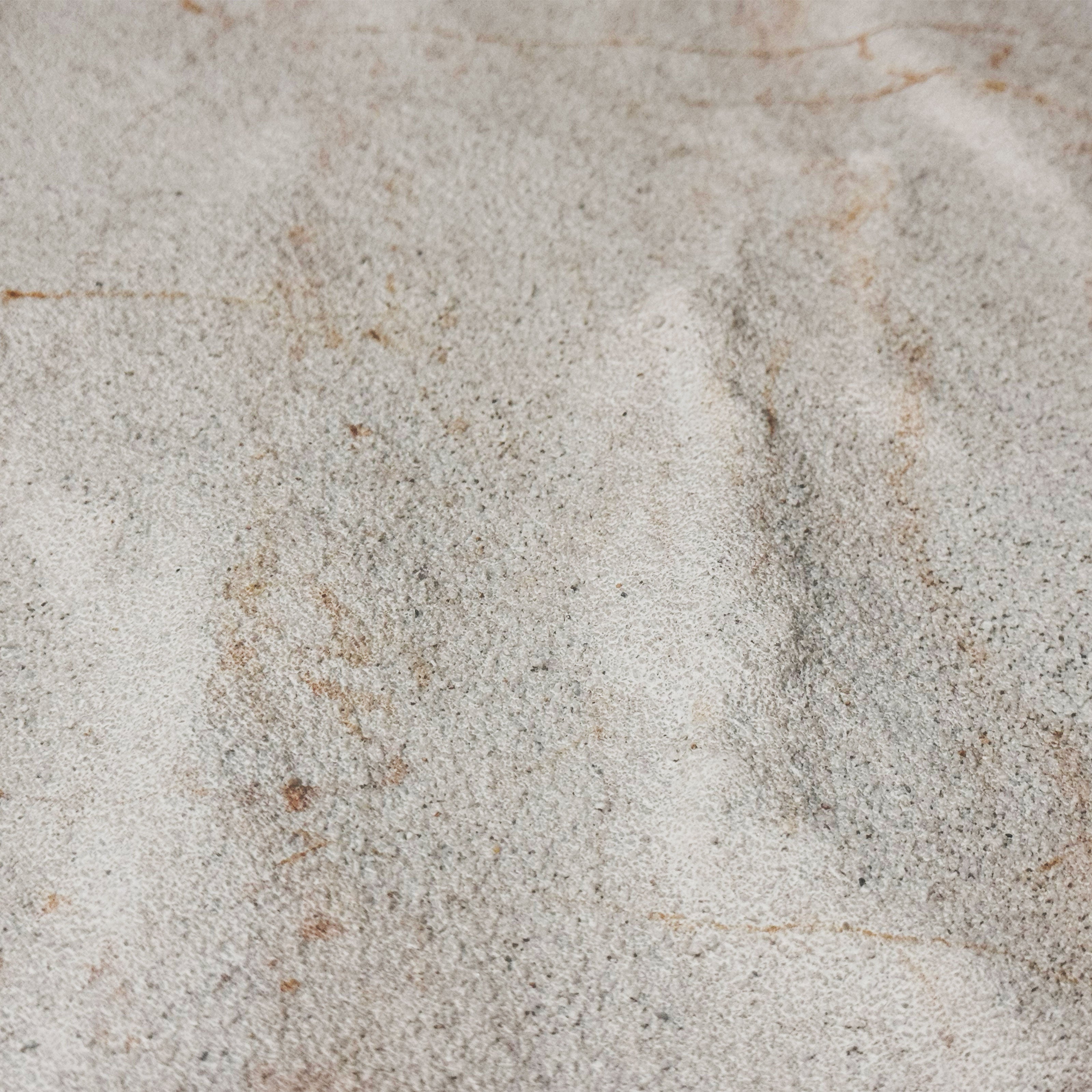 CAPPOTTO esterno - interno isolante in STYROFOAM 3D spess. 2,5cm (120x50cm) con resine e malta Marmo asciato sabbiato