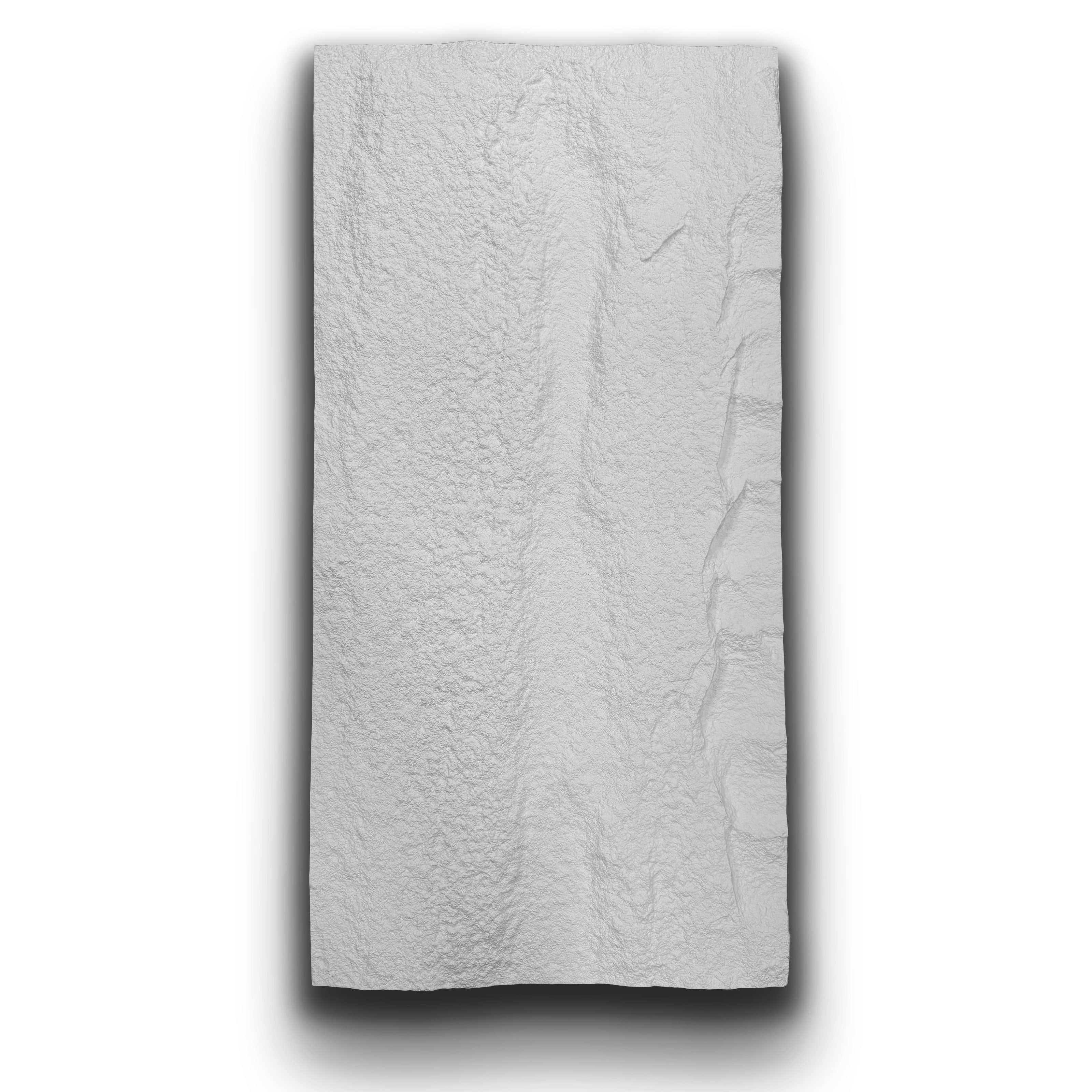 pannello di Rivestimento interno-esterno in PU effetto pietra BIANCA ultrarealistico ed isolante 60x120cm in 3 modelli - Eternal Parquet