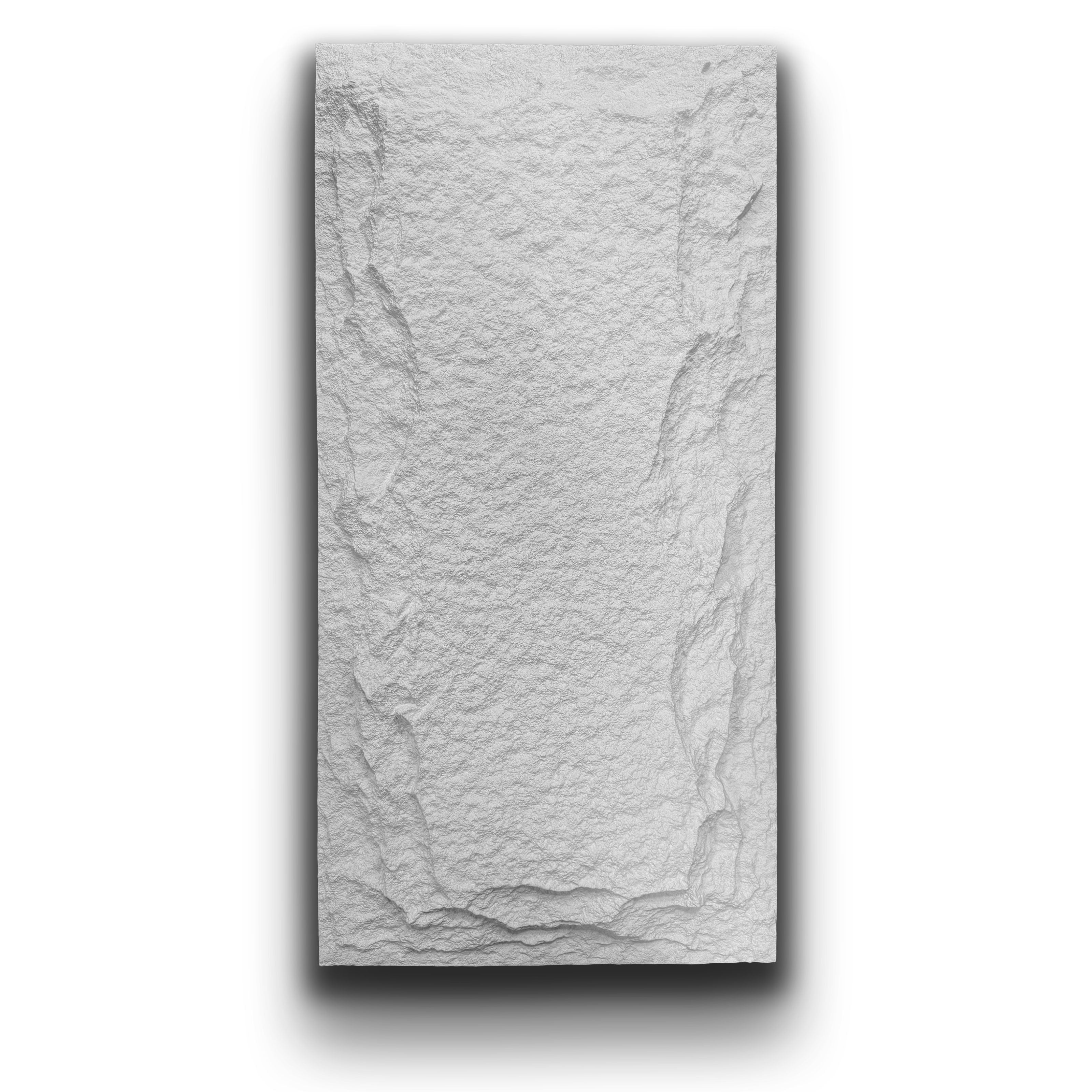 pannello di Rivestimento interno-esterno in PU effetto pietra BIANCA ultrarealistico ed isolante 60x120cm in 3 modelli - Eternal Parquet