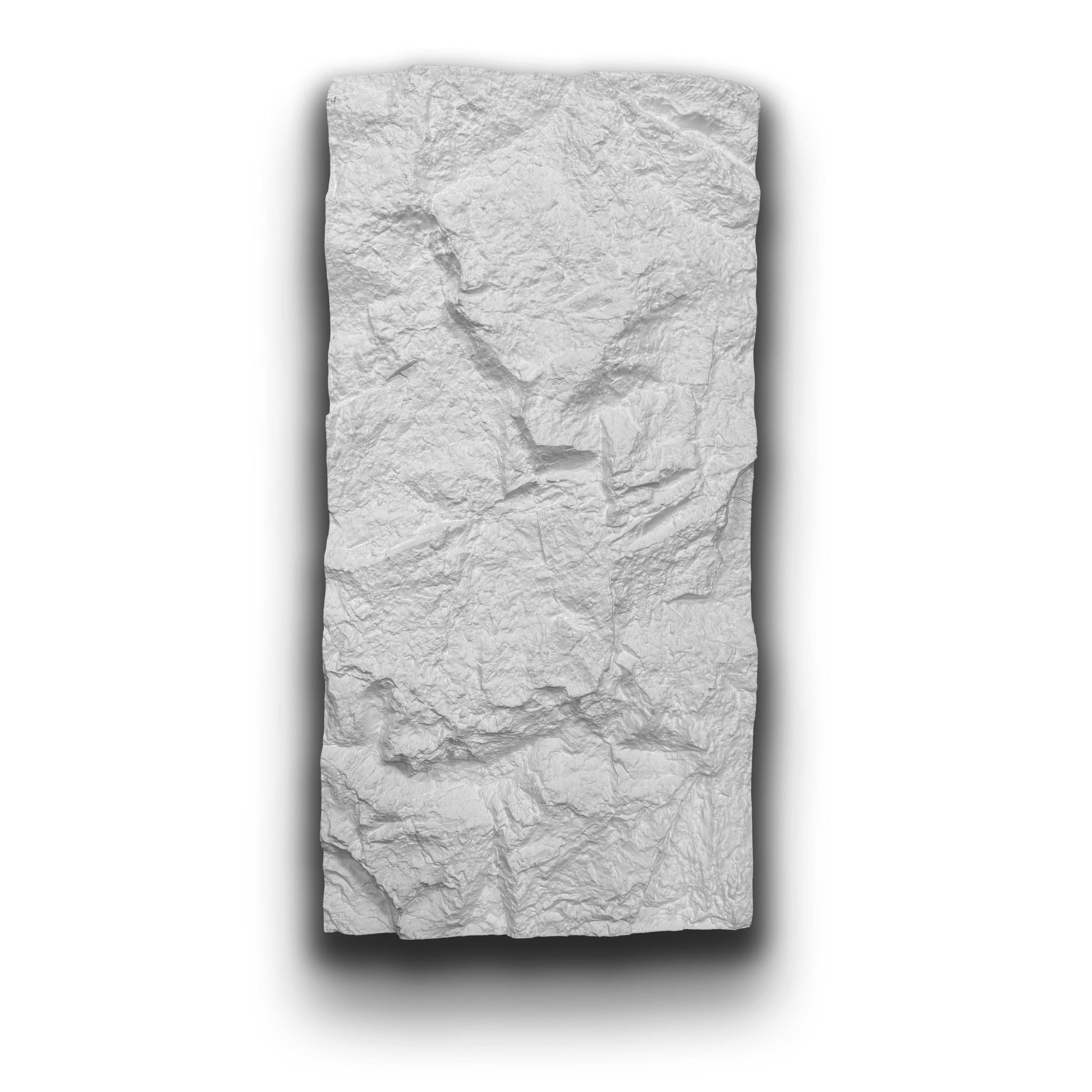 pannello di Rivestimento interno-esterno in PU effetto pietra BIANCA ultrarealistico ed isolante 60x120cm in 3 modelli - Eternal Parquet