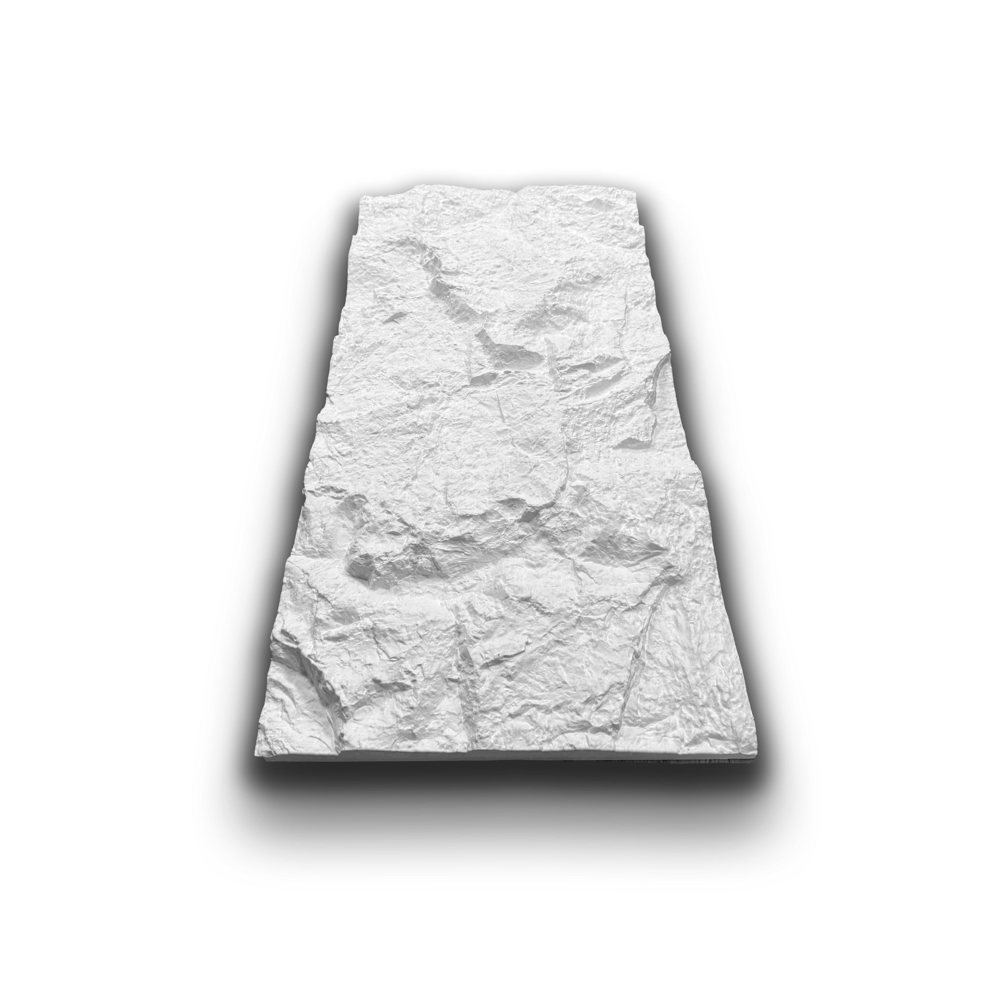 pannello di Rivestimento interno-esterno in PU effetto pietra BIANCA ultrarealistico ed isolante 60x120cm in 3 modelli - Eternal Parquet