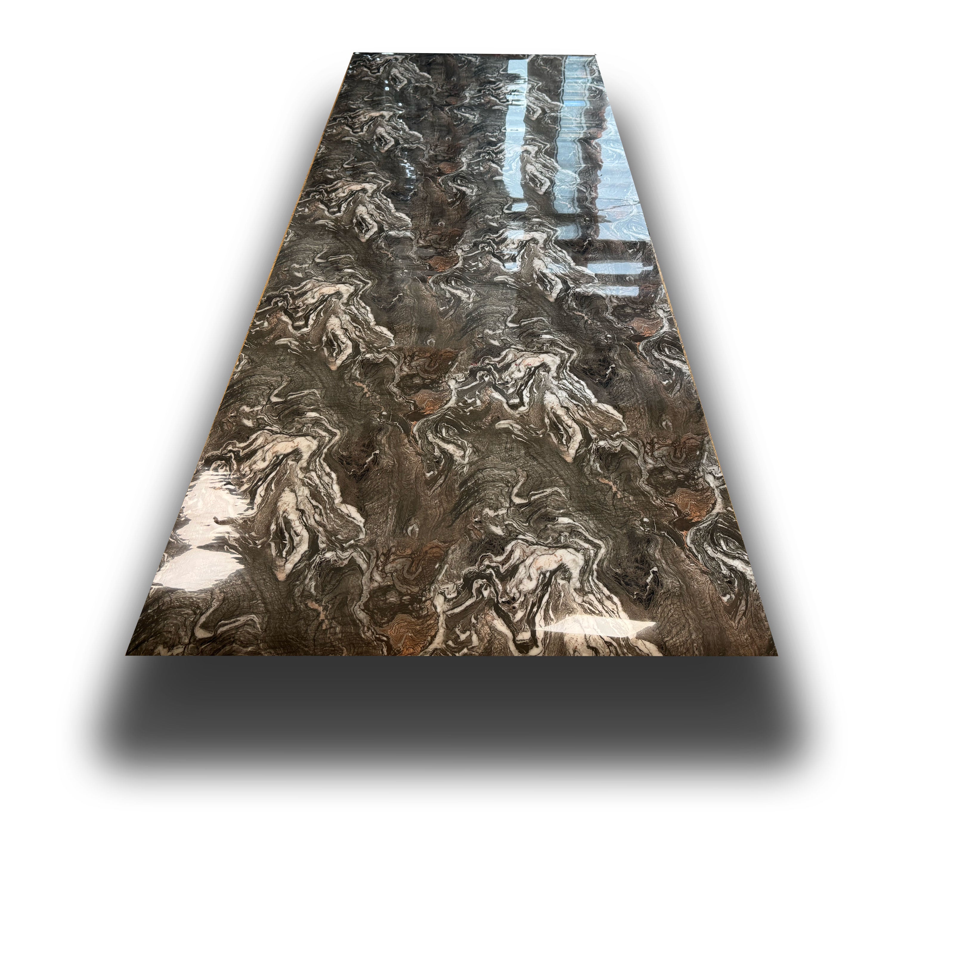 Rotolo da 3,6mq Rivestimento AUTOADESIVO in SXP thermo/acustico MARMO LUCIDO HI-RES 1200x3000x2,5mm HYDRO. Col. 25 - Eternal Parquet