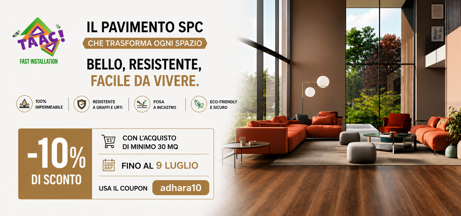 pavimento spc in offerta