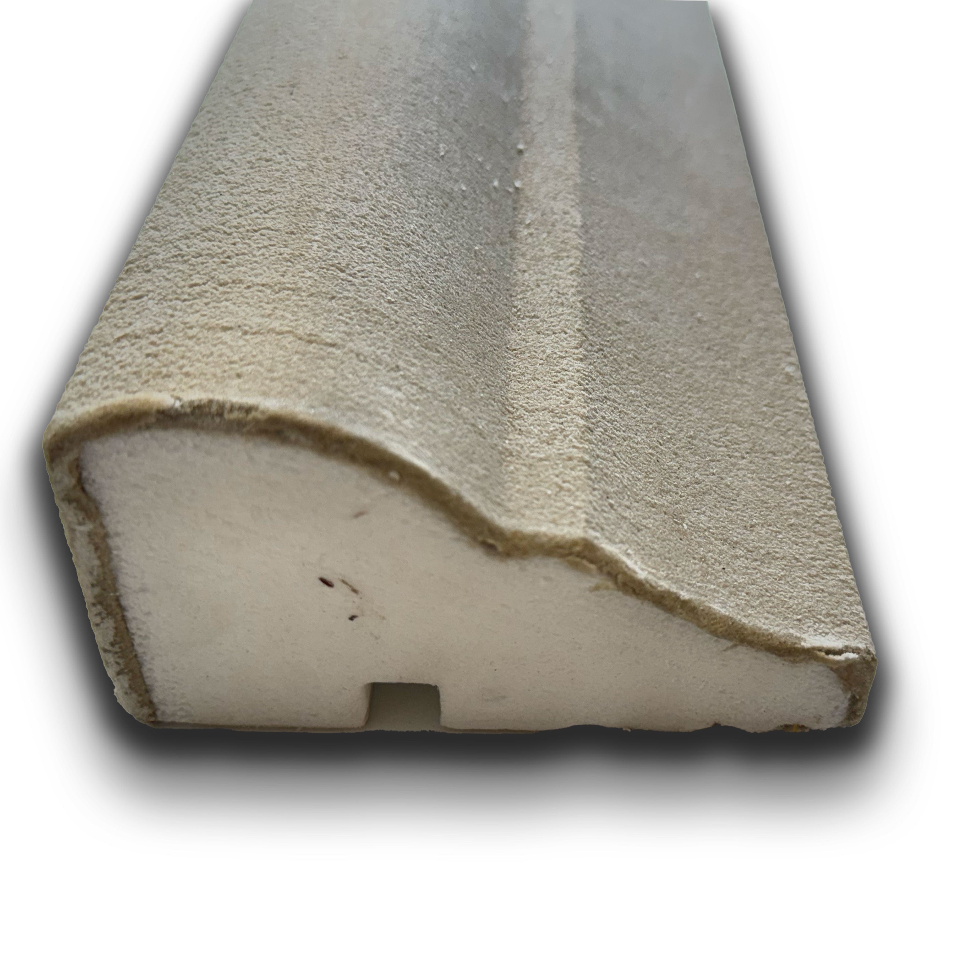 €11,99ml *** STOCK *** Pacco da 26ml di cornice decorativa in XPS Resinata per esterno 10,5X5,5X200cm PD074 - Eternal Parquet