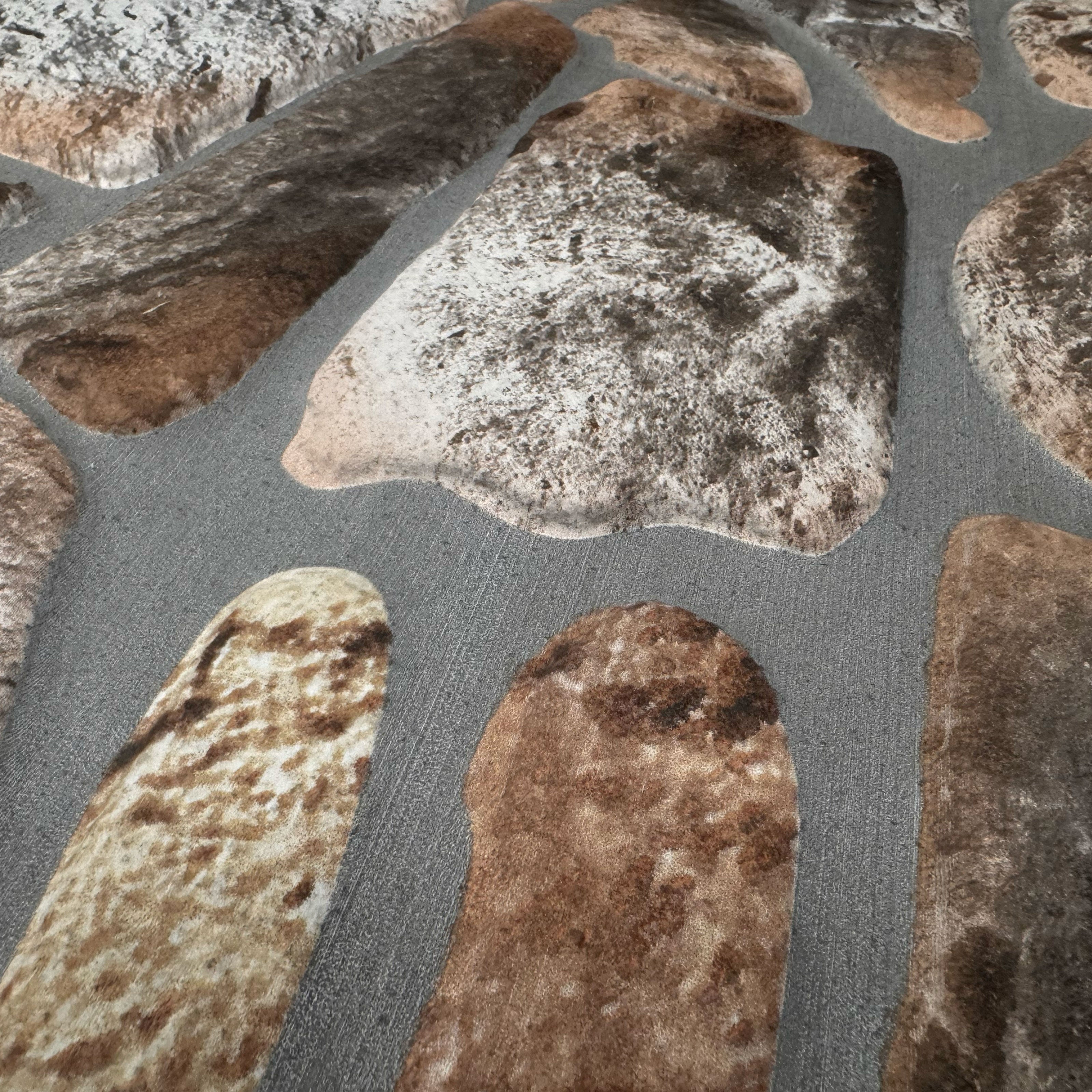 CAPPOTTO esterno - interno isolante in STYROFOAM 3D (120x50cm) con resine e malta Pietra Patinata