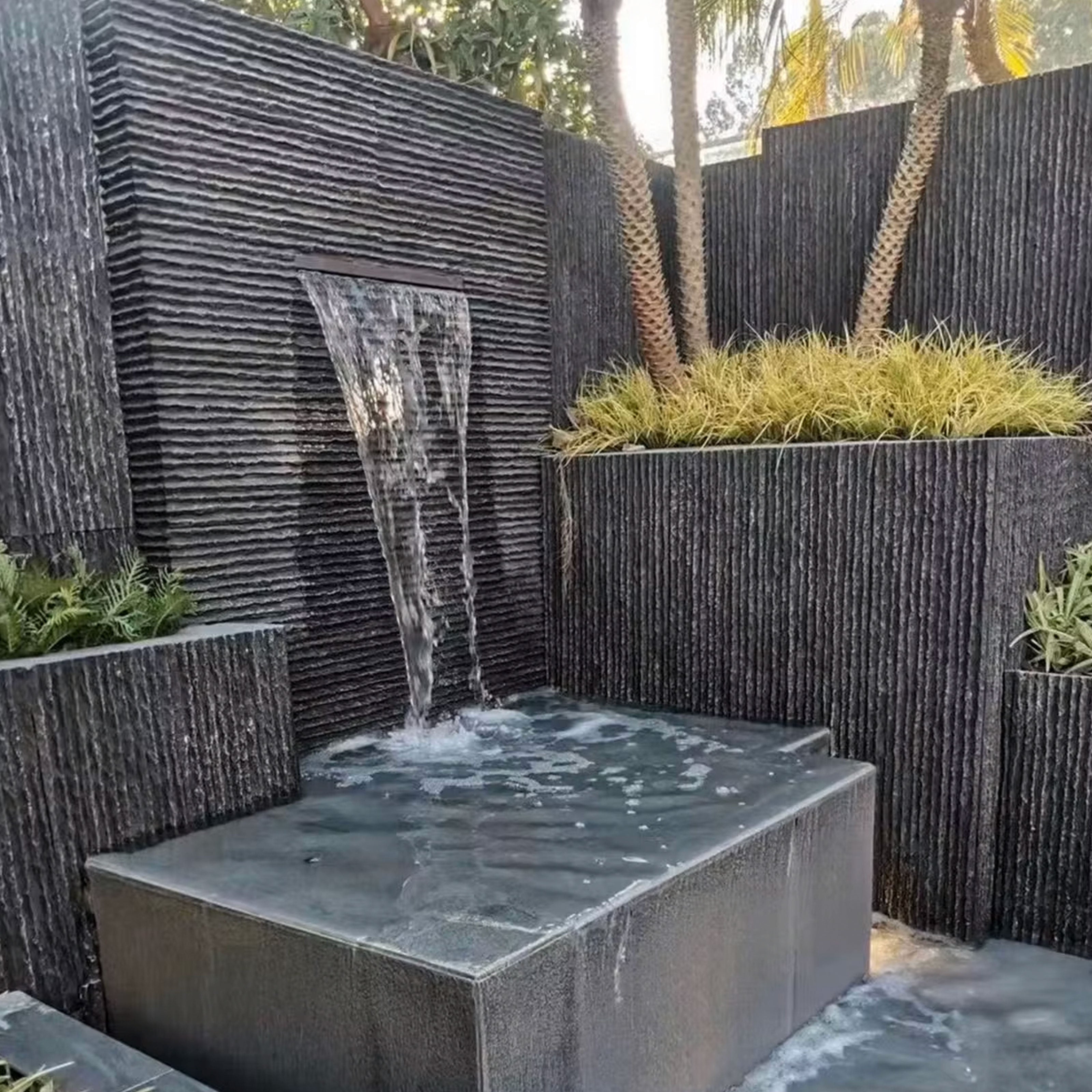 pannello di Rivestimento interno-esterno in PU effetto pietra Rigata ultrarealistico ed isolante 60x120cm in 4 colori - Eternal Parquet