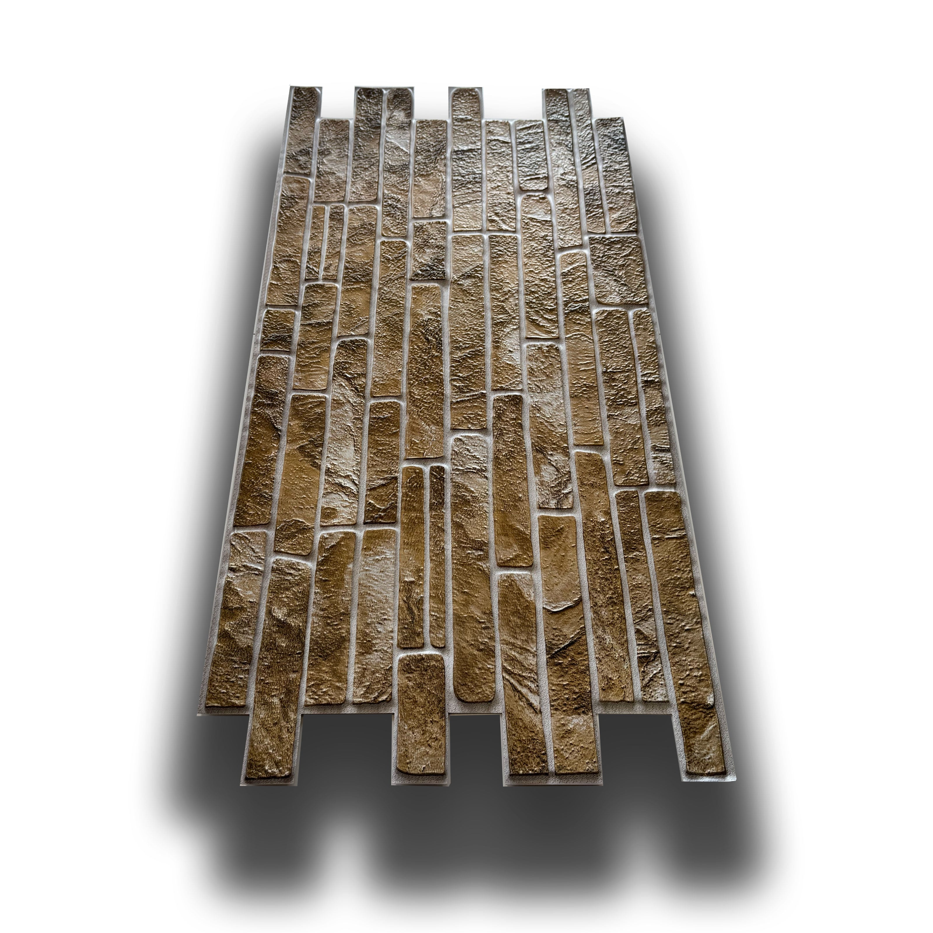 pacchi da 10 o 20 Pannelli 3D Rivestimento a parete in PVC effetto PIETRA SABBIA 96x48cm Realistici, isolanti - Eternal Parquet