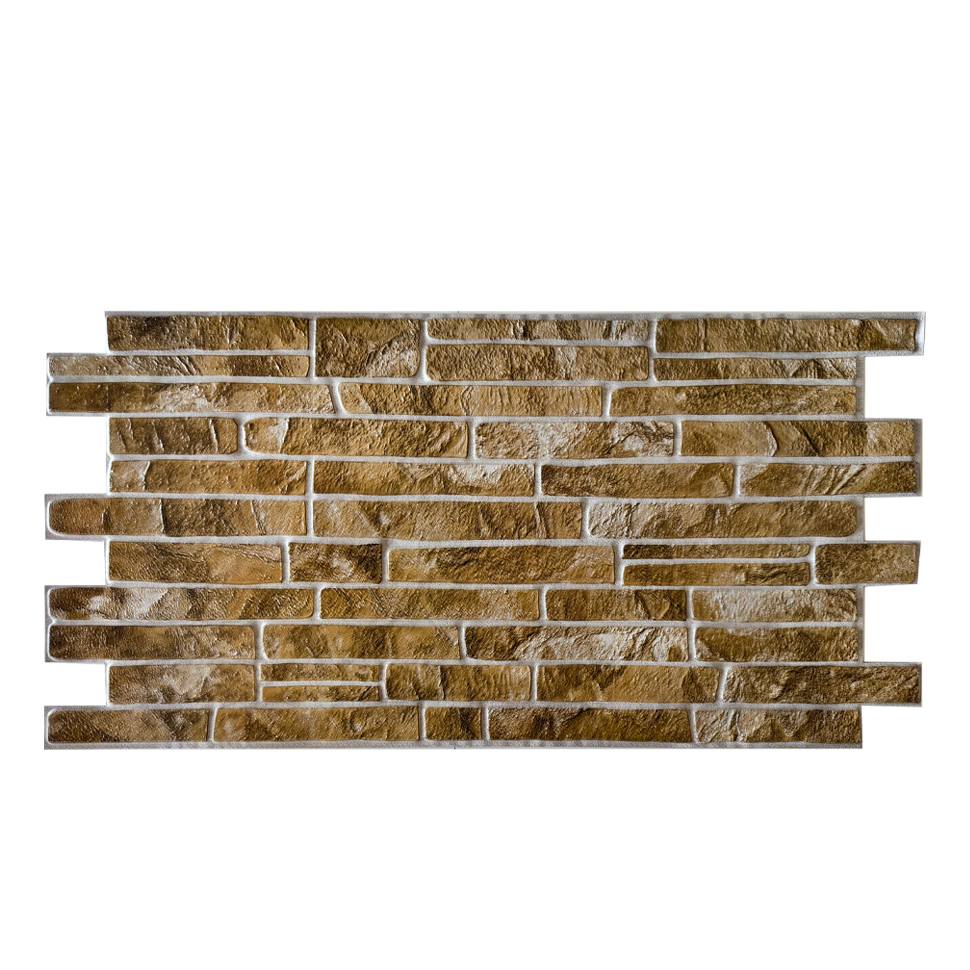 pacchi da 10 o 20 Pannelli 3D Rivestimento a parete in PVC effetto PIETRA SABBIA 96x48cm Realistici, isolanti - Eternal Parquet