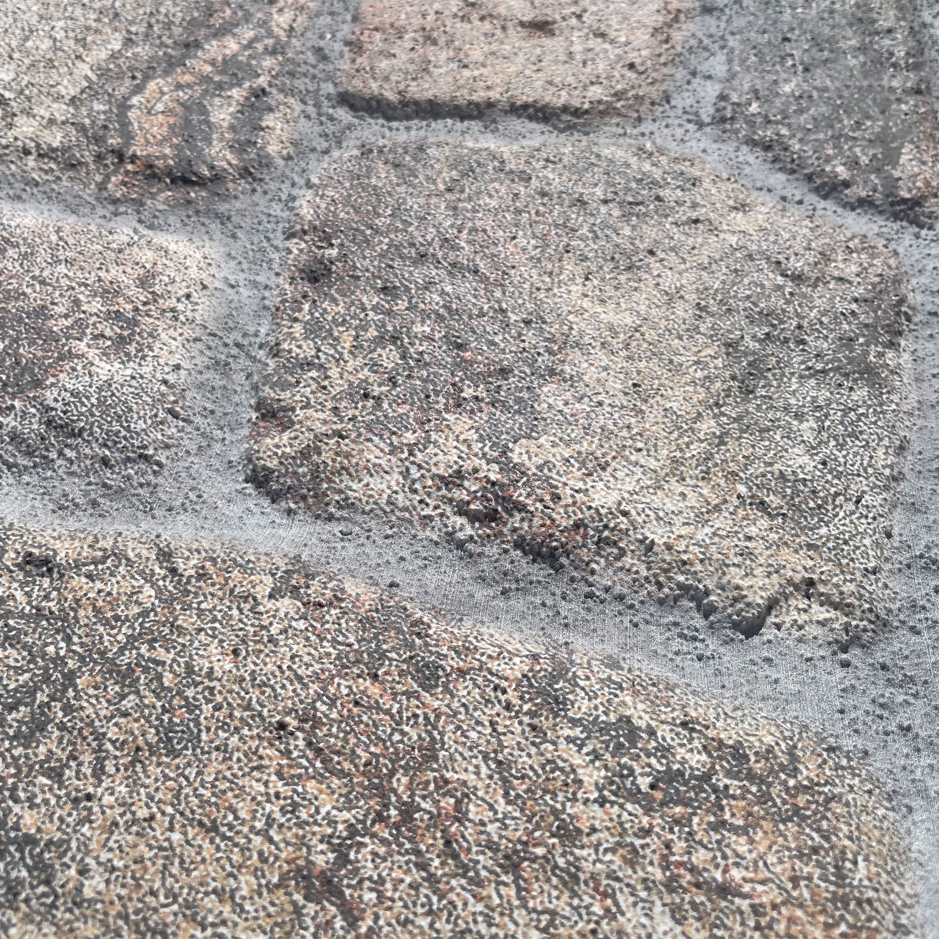 CAPPOTTO esterno - interno Pannello STYROFOAM e PIETRA GRIGIA 120x50cm spess. 4cm "con incastri" - Eternal Parquet