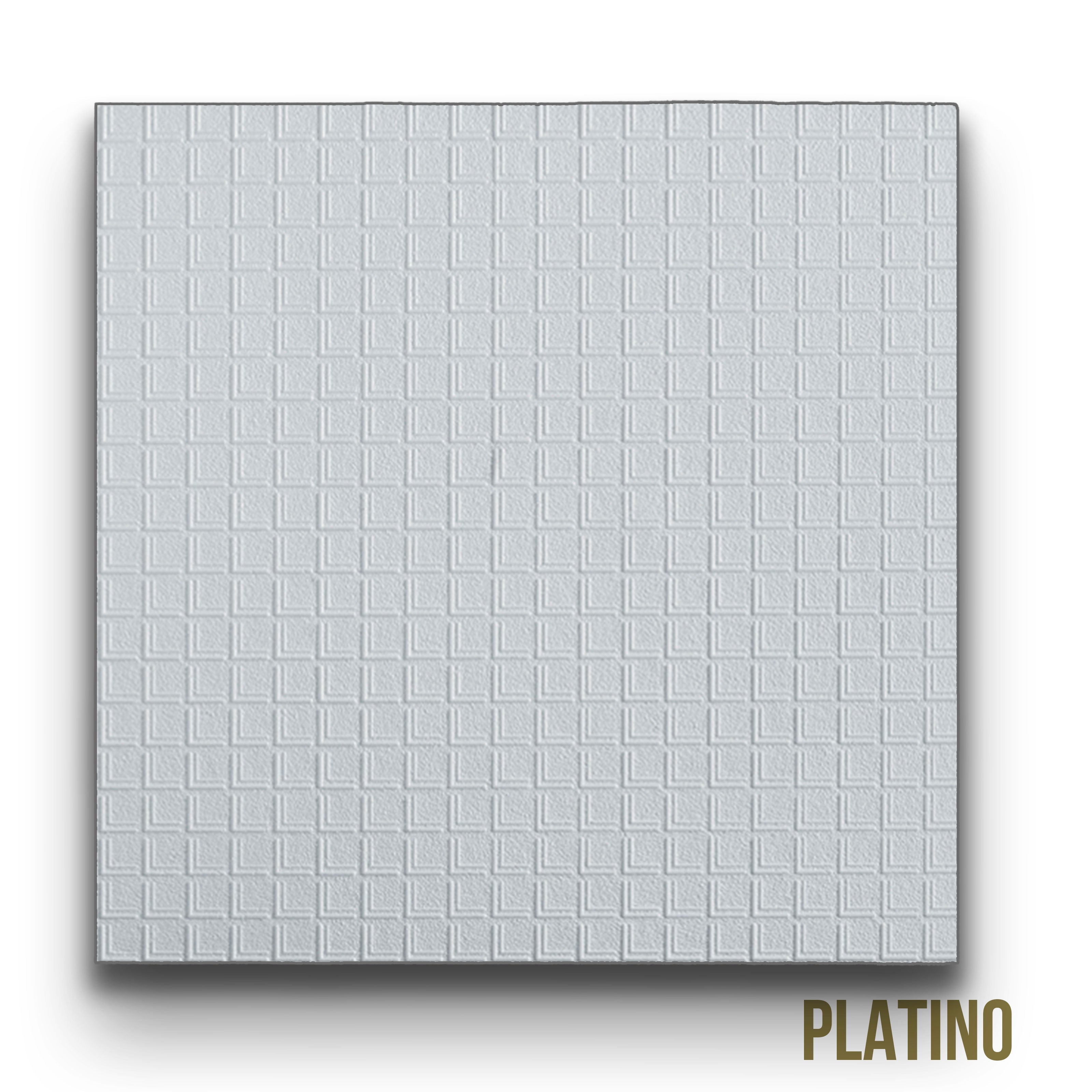 pacchi da 2mq di pannelli in polistirene a soffitto decorativi 3D isolanti con incastri 50x50cm x 1cm. - Eternal Parquet