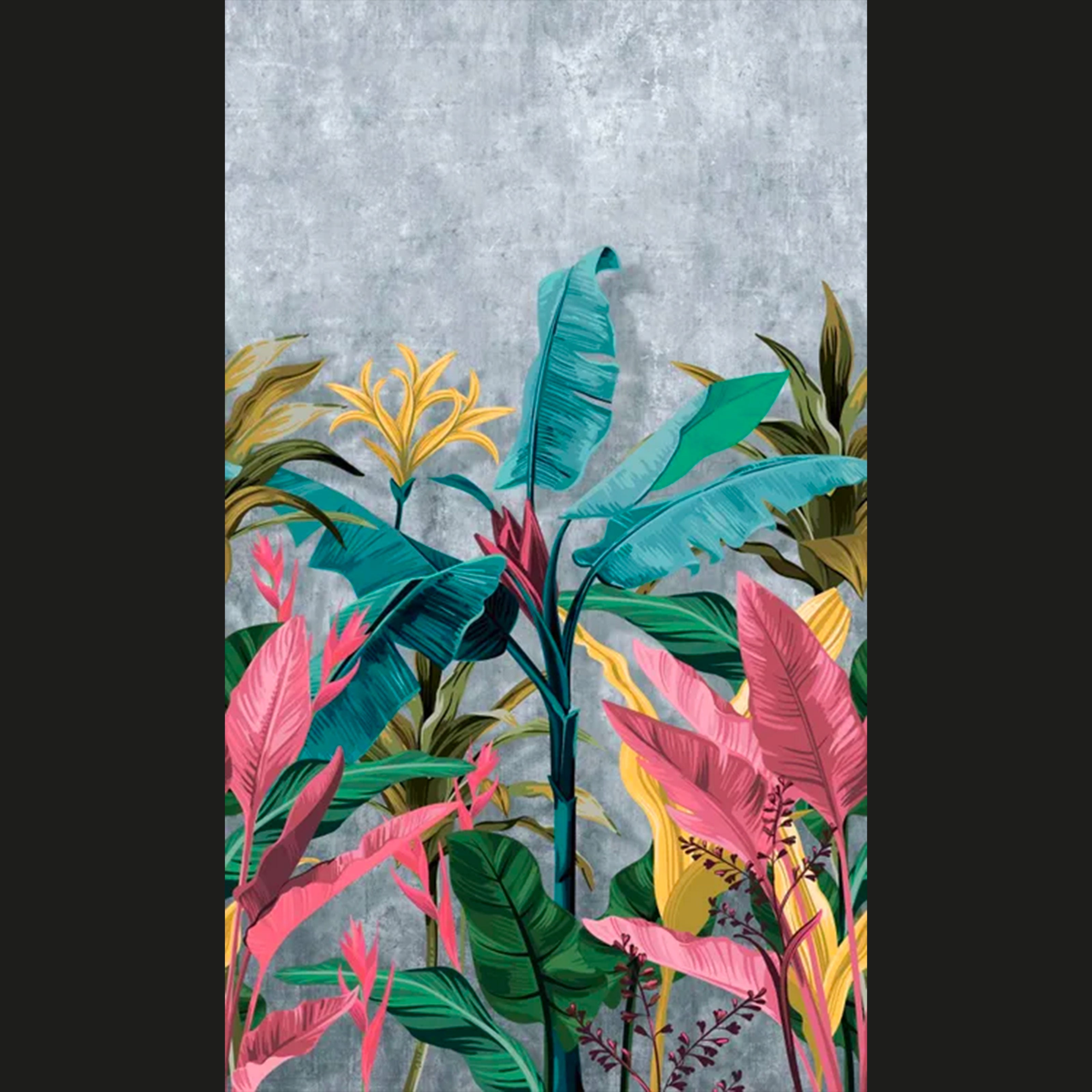 Pannello 159x270cm di Carta da Parati TNT a modulo raccordabile continuativo Voyager POPCL - Eternal Parquet