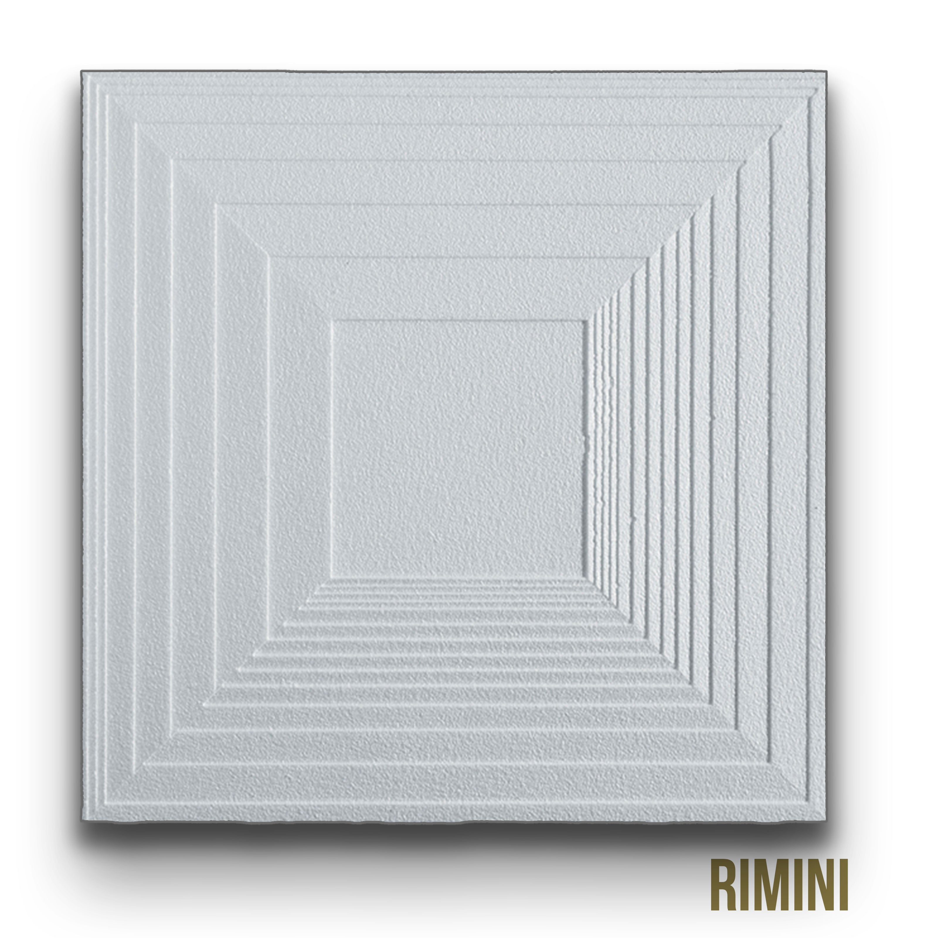 pacchi da 2mq di pannelli in polistirene a soffitto decorativi 3D isolanti con incastri 50x50cm x 1cm. - Eternal Parquet