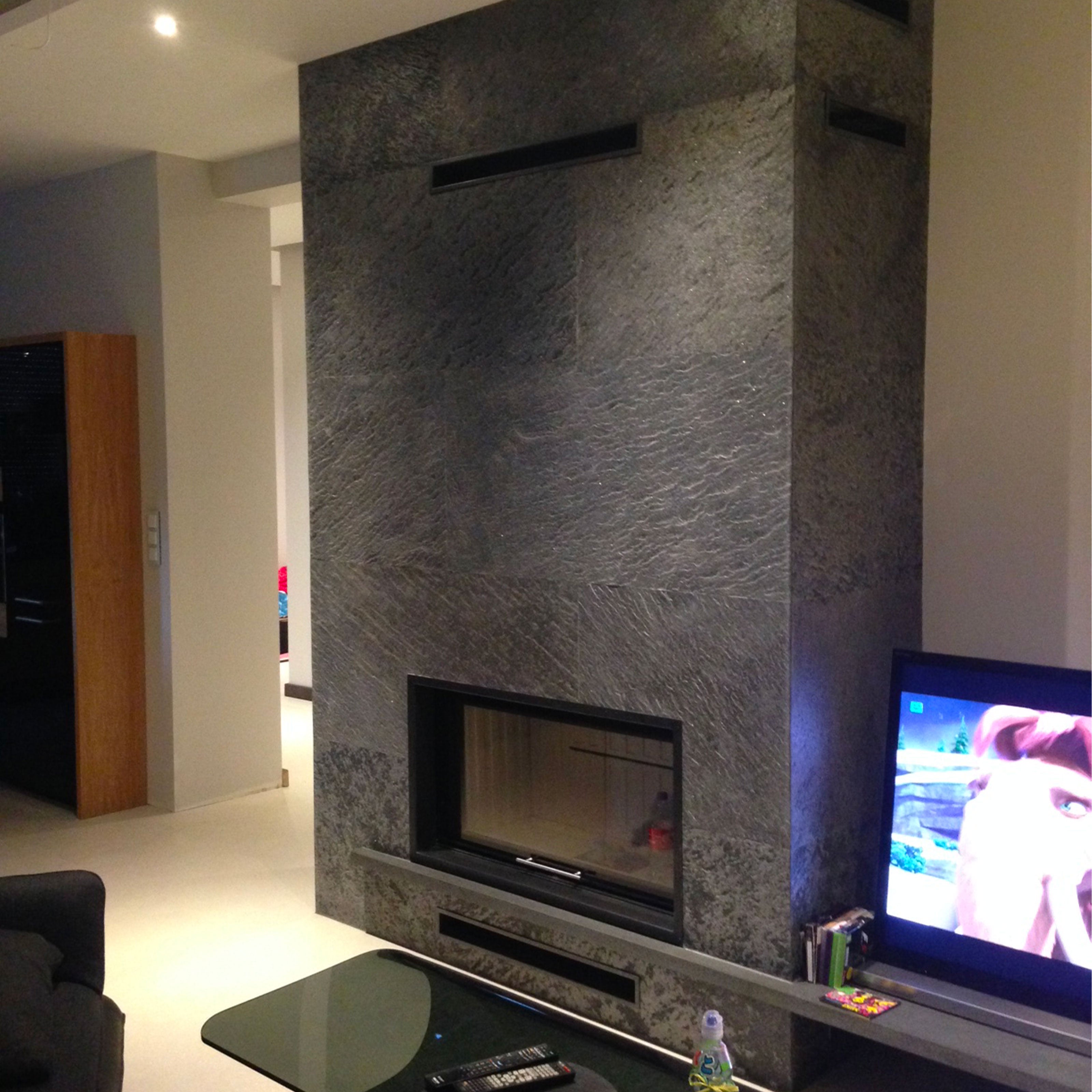 pannello rivoluzionario di Rivestimento interno-esterno in VERA PIETRA flessibile 280x122x0,3cm BERG Eternal Parquet